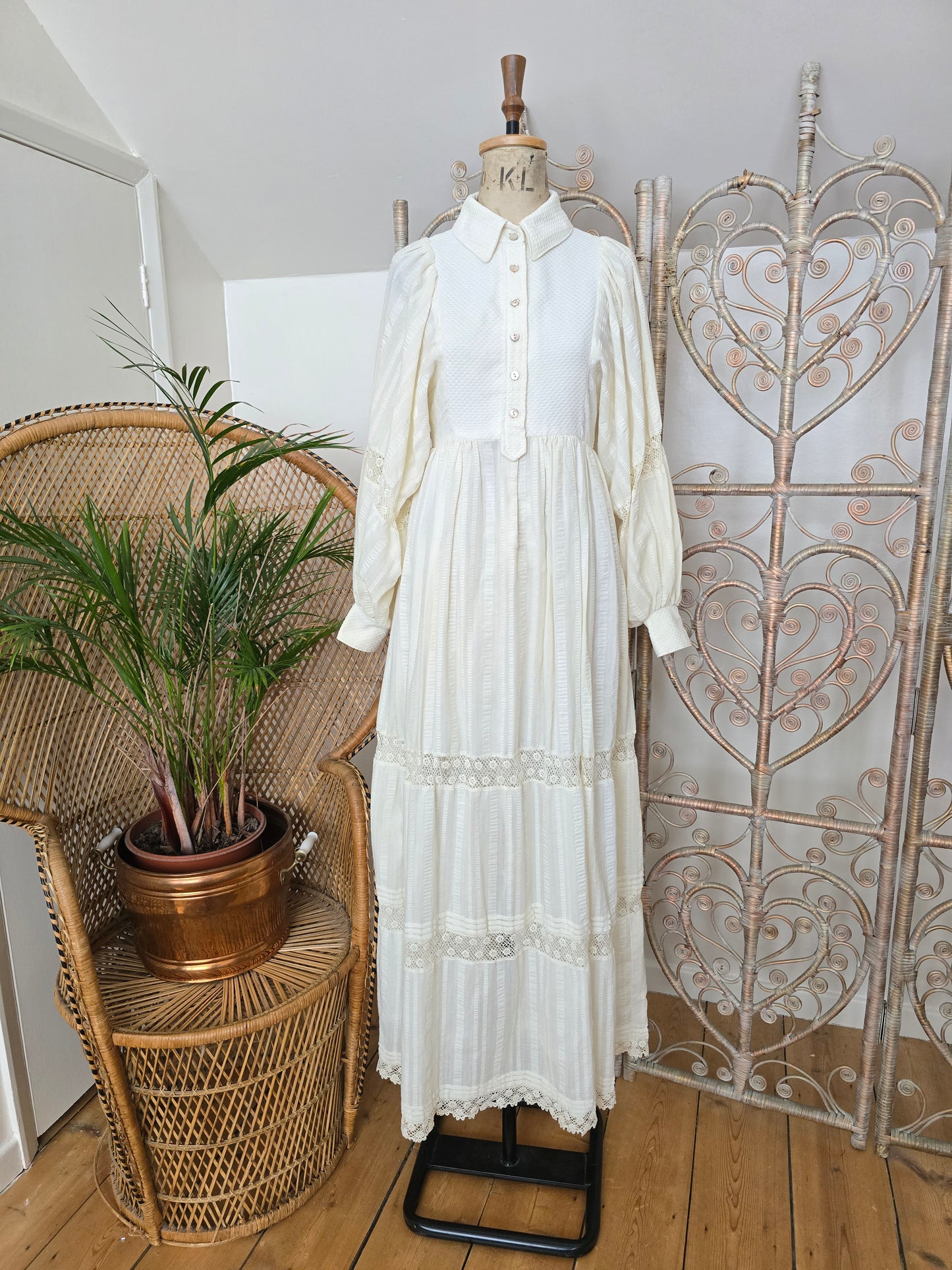 Vintage i.magnin youth guild maxi dress