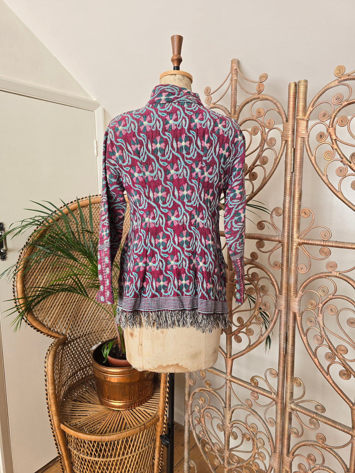 Vintage Tapestry Indian jacket