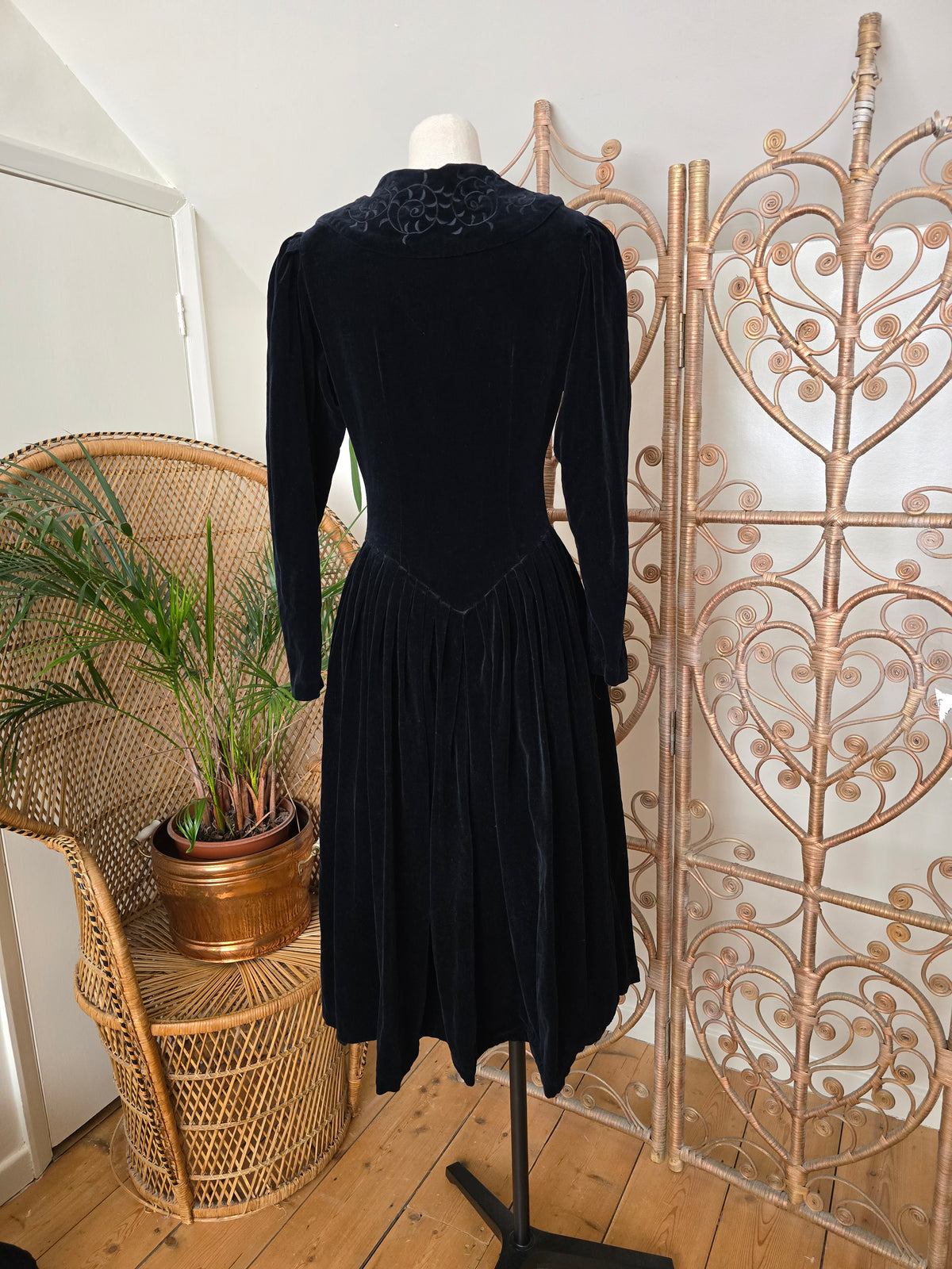 Vintage Adini velvet dress