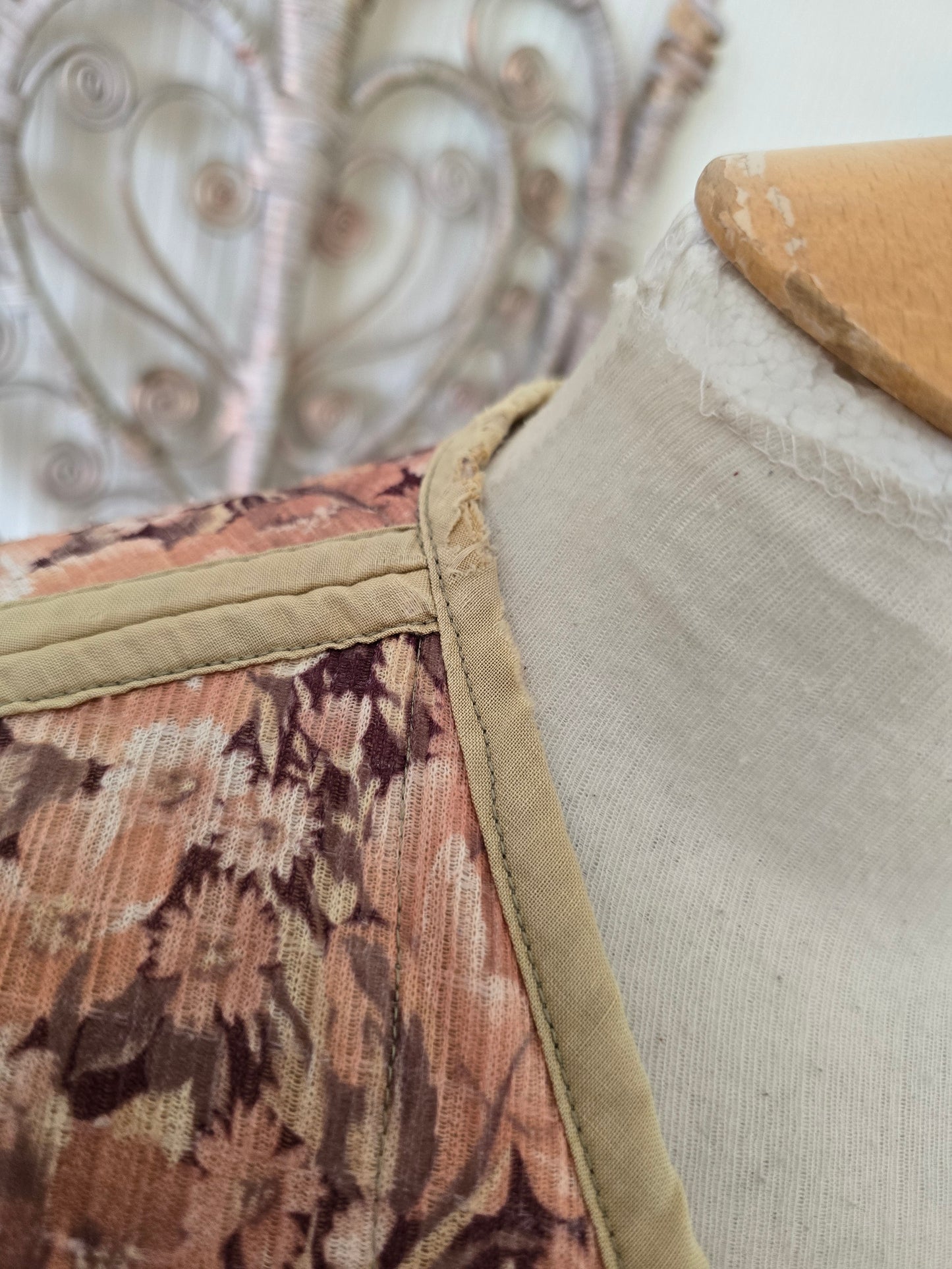 Vintage floral waistcoat