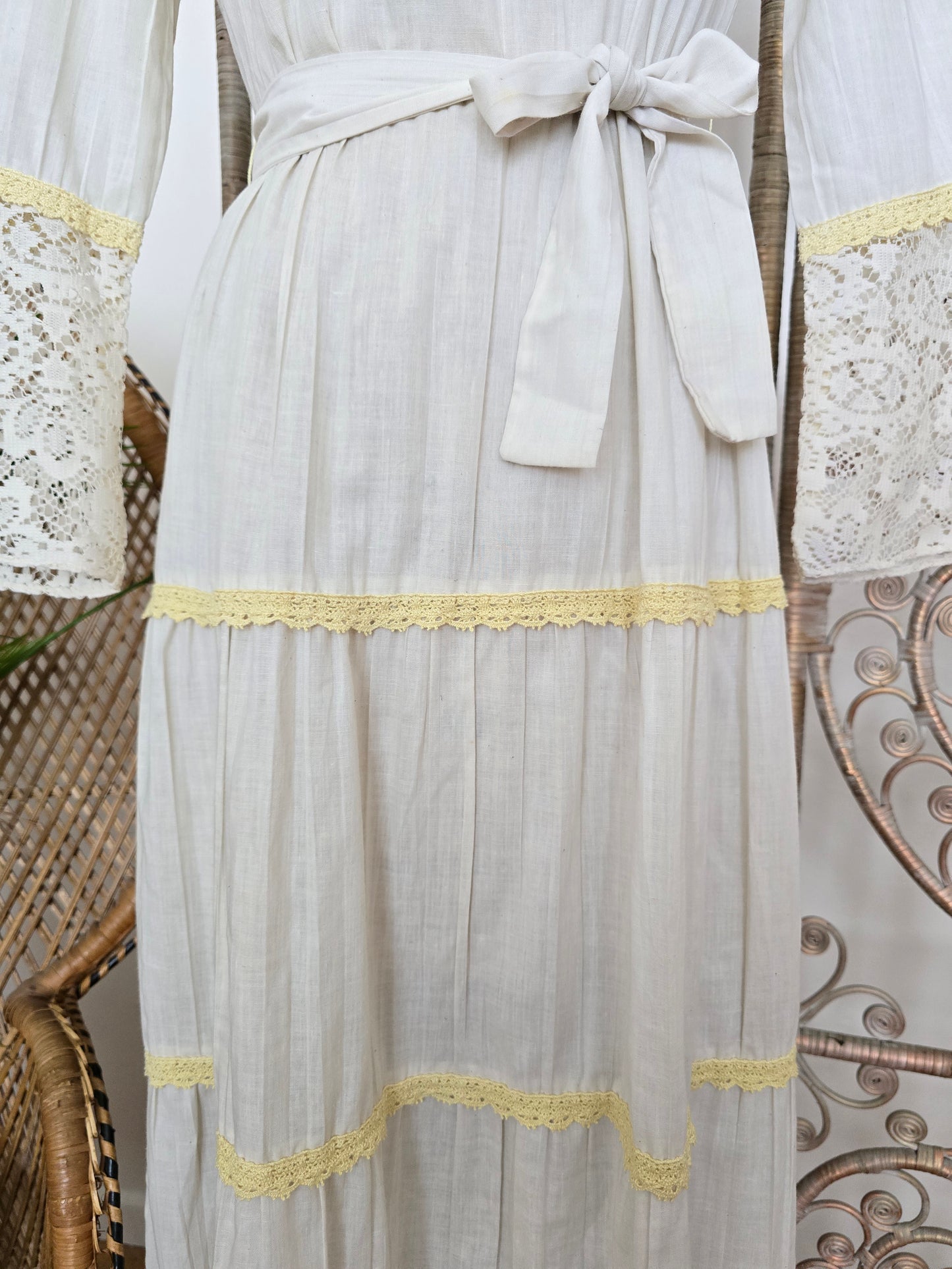 Vintage maxi 70s dress