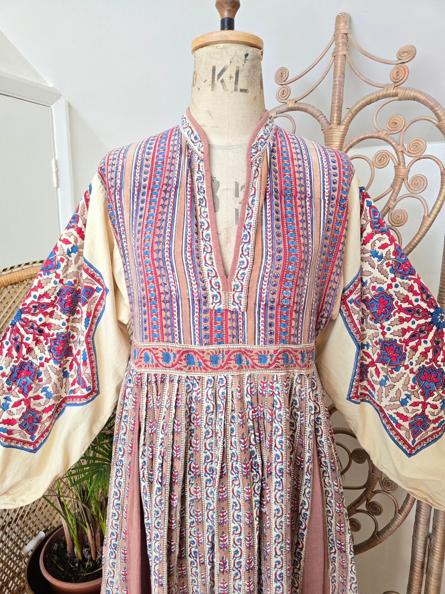 Vintage Indian cotton dress