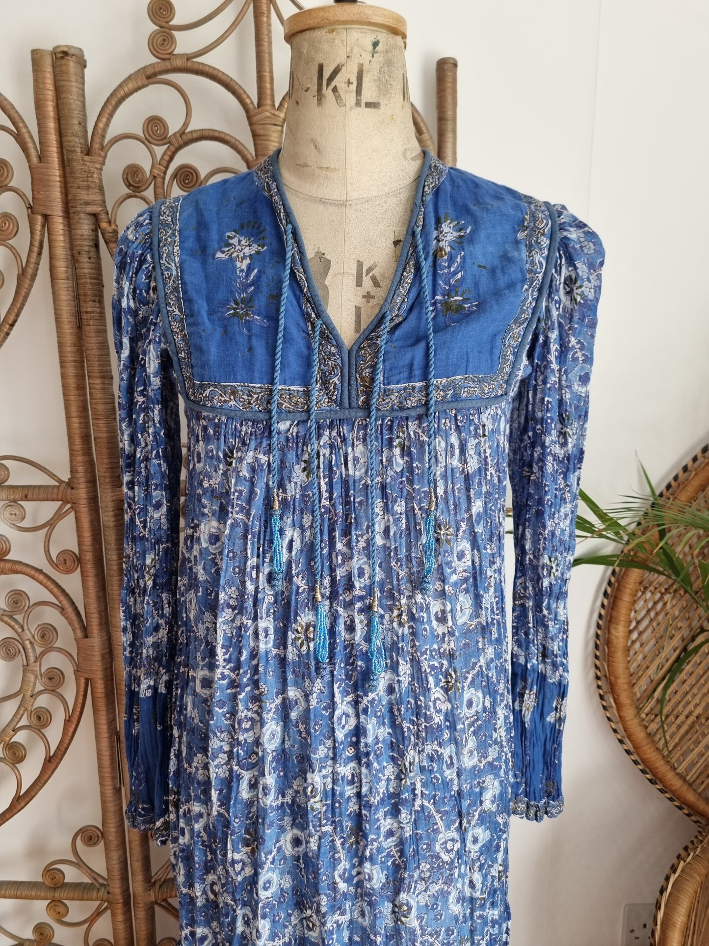 Vintage Indian dress XS