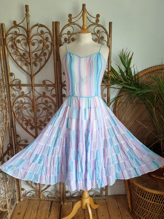 Vintage Indian Phool sun dress