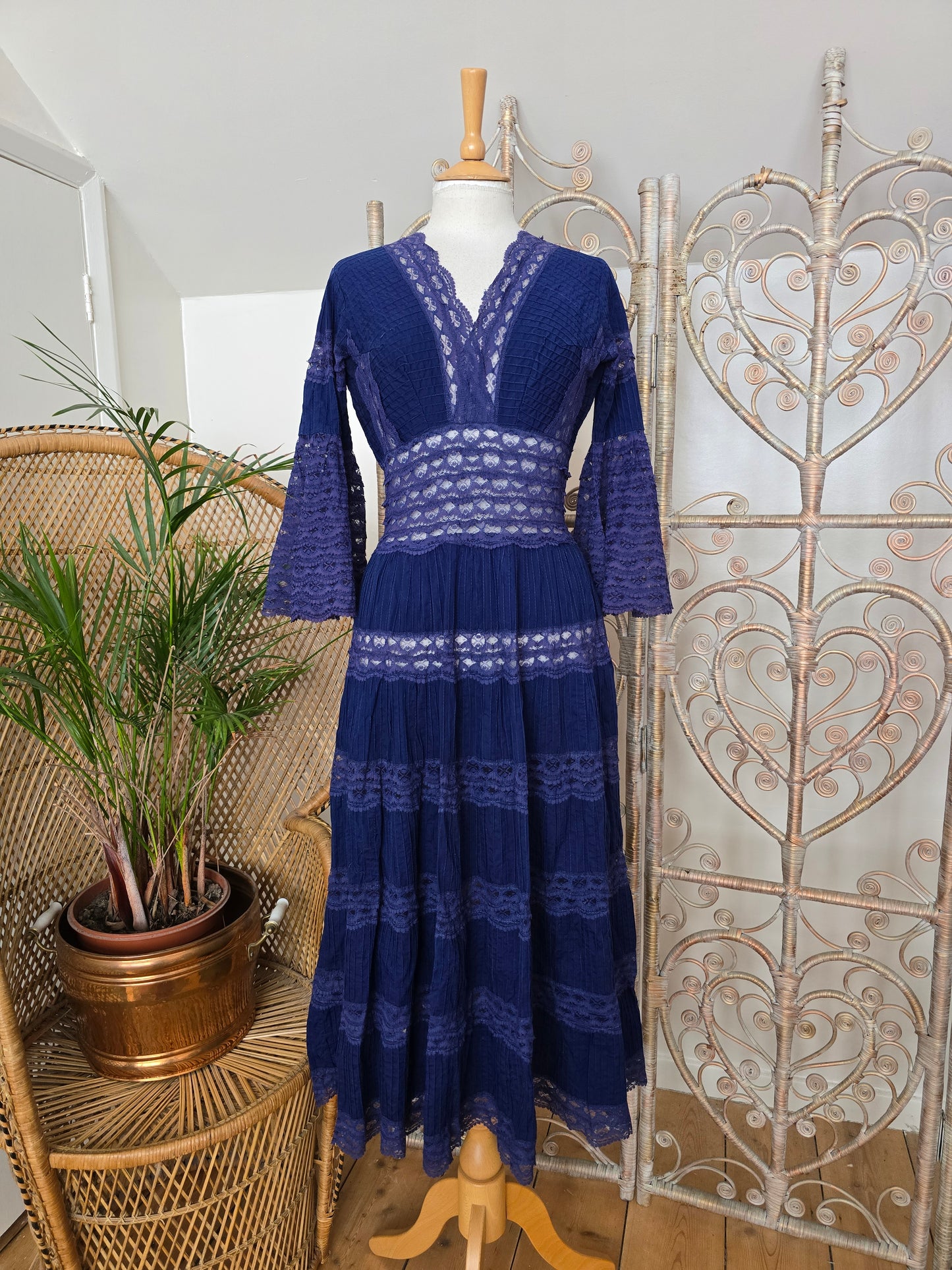 Vintage mexican 70s dress