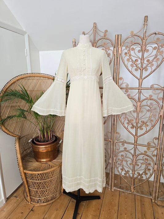 Vintage After six by Ronald Joyce 70s maxi dress