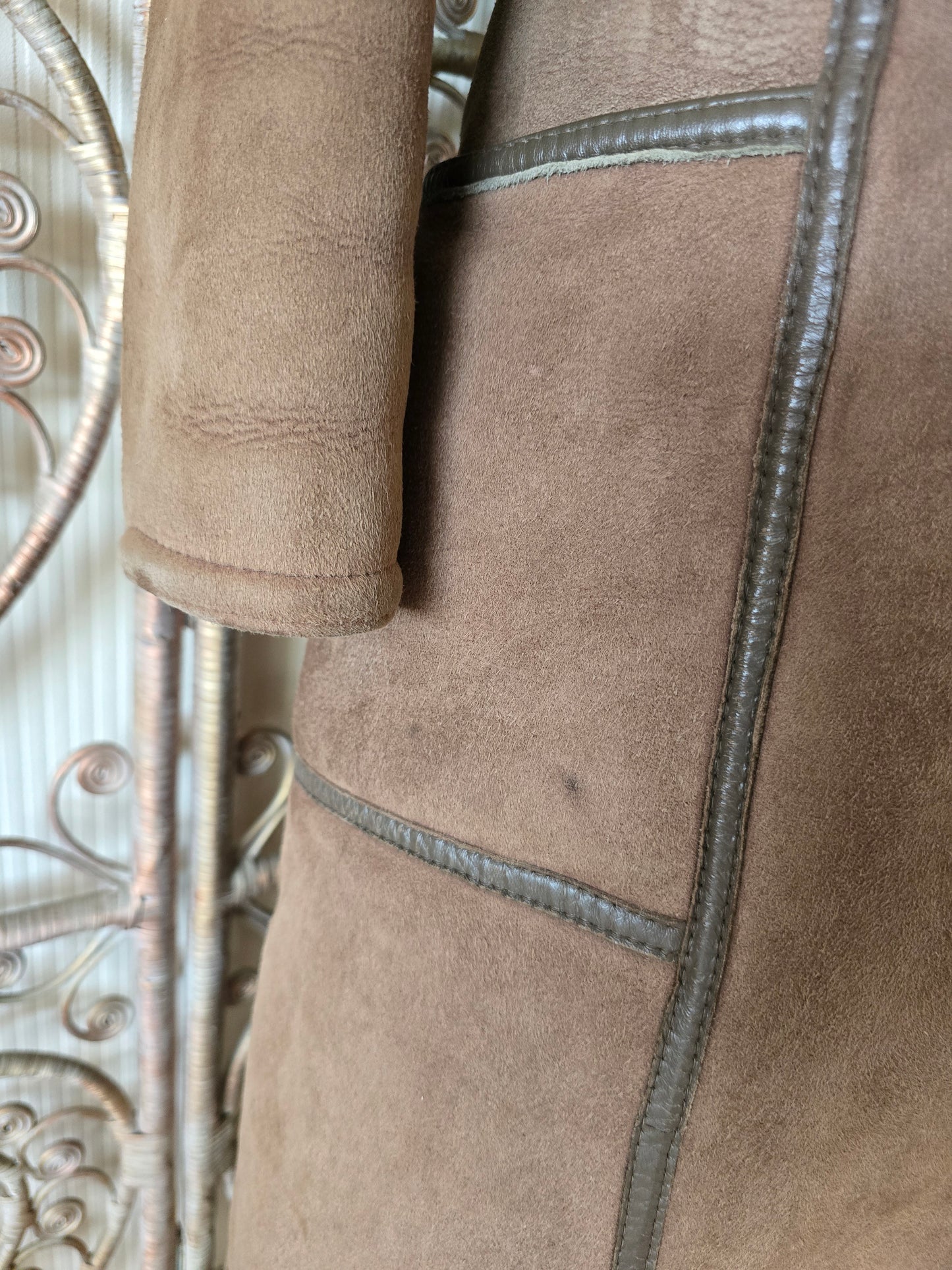 Vintage sheepskin coat