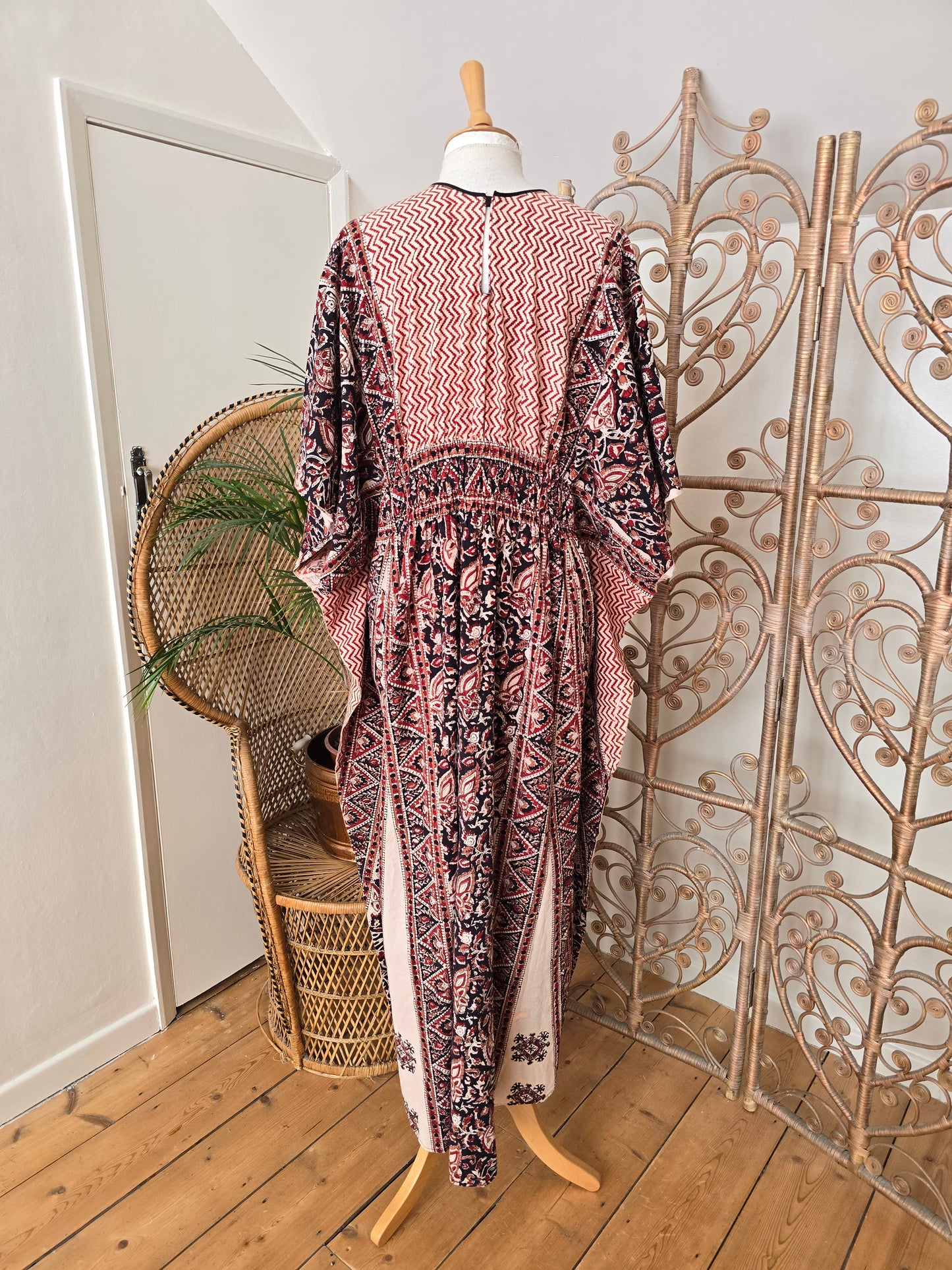 Vintage indian kaftan dress