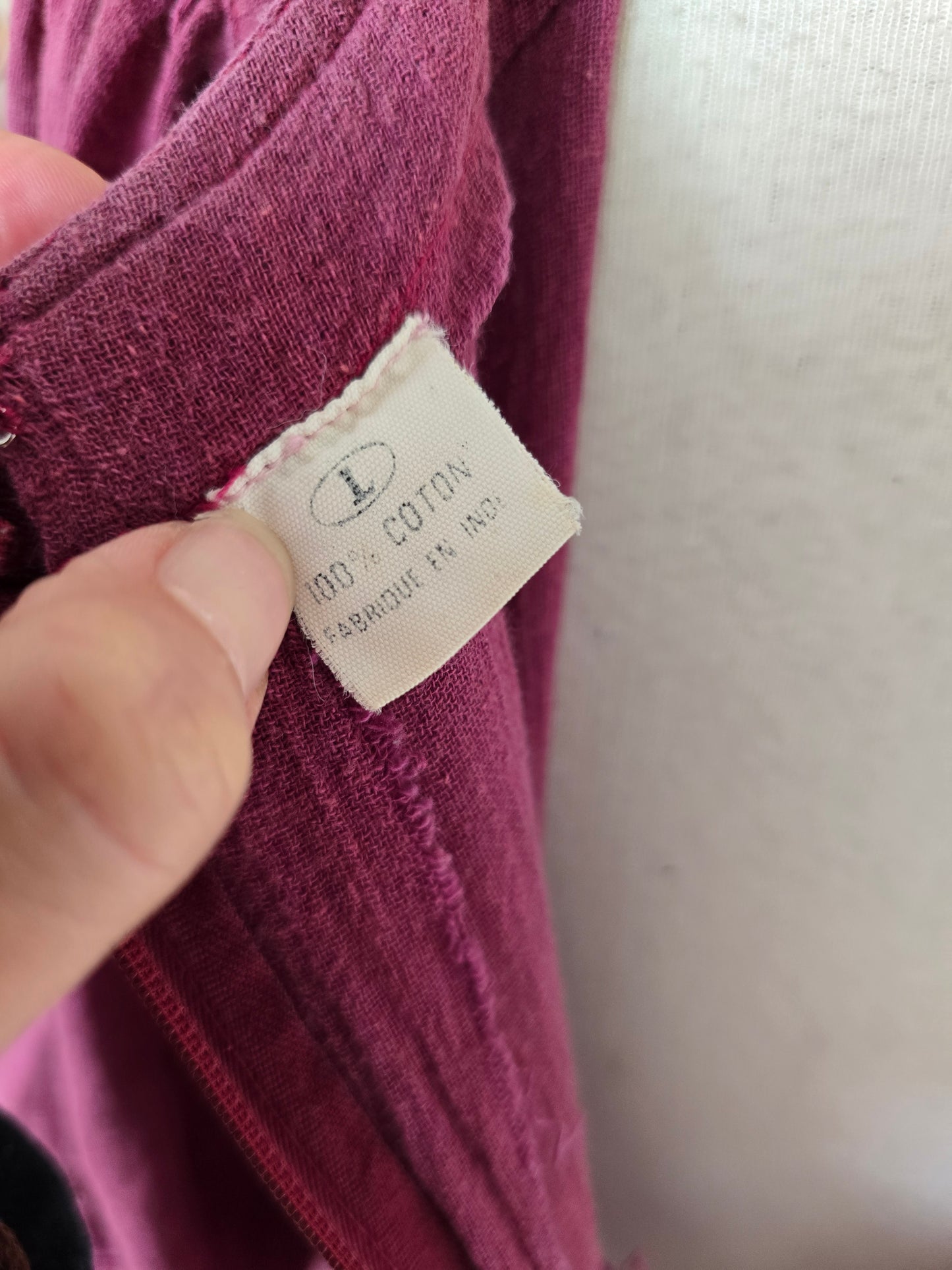 Vintage cheesecloth dress