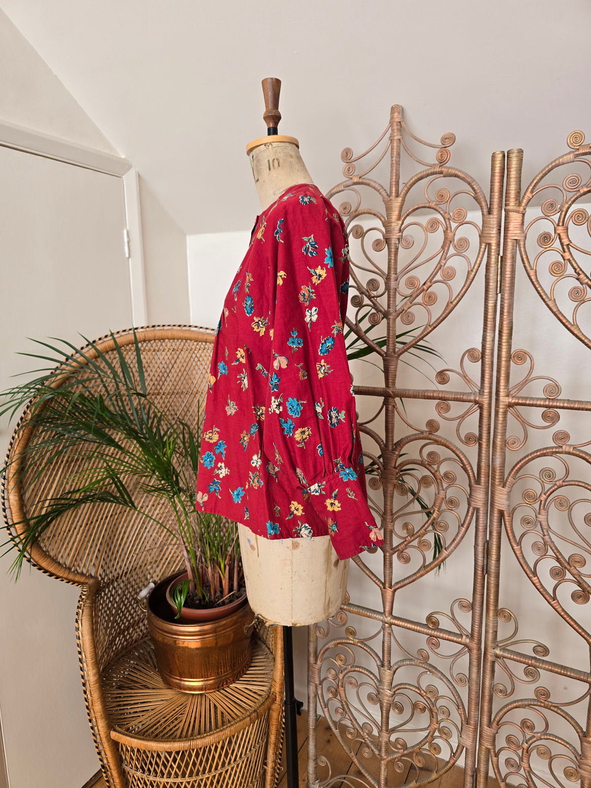 Vintage tunic blouse