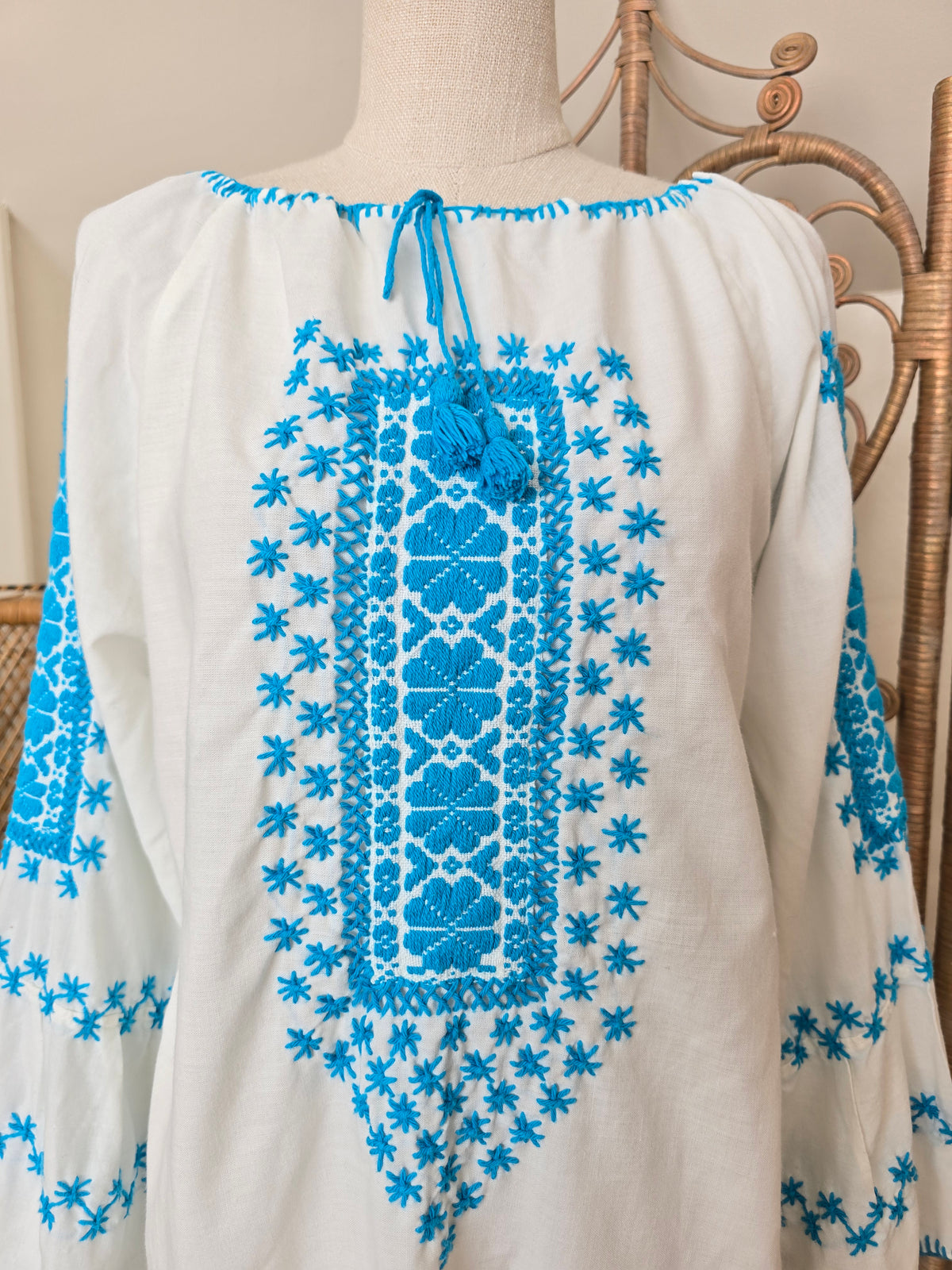 Vintage embroidered blouse