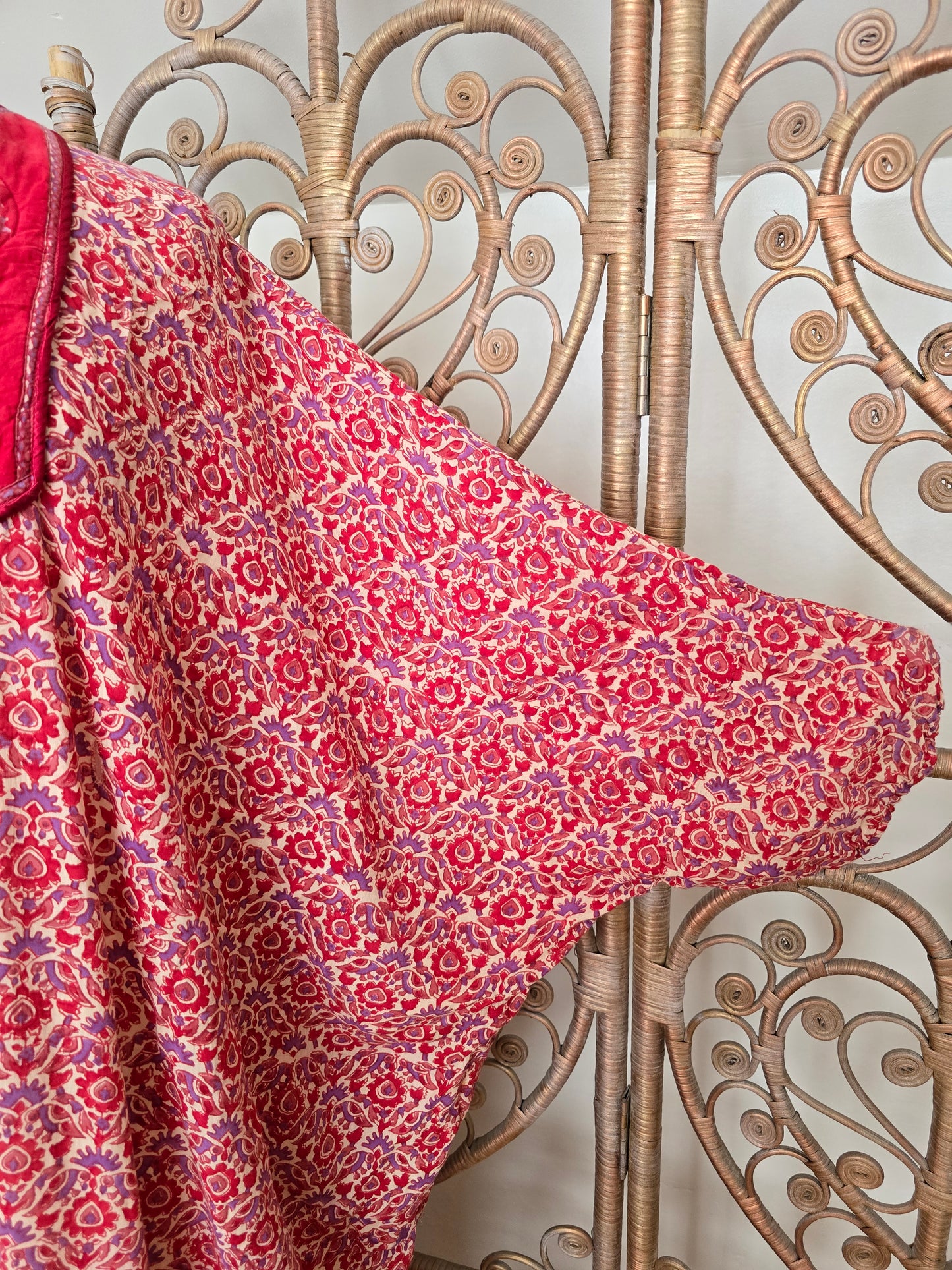 Vintage Phool Indian cape dress