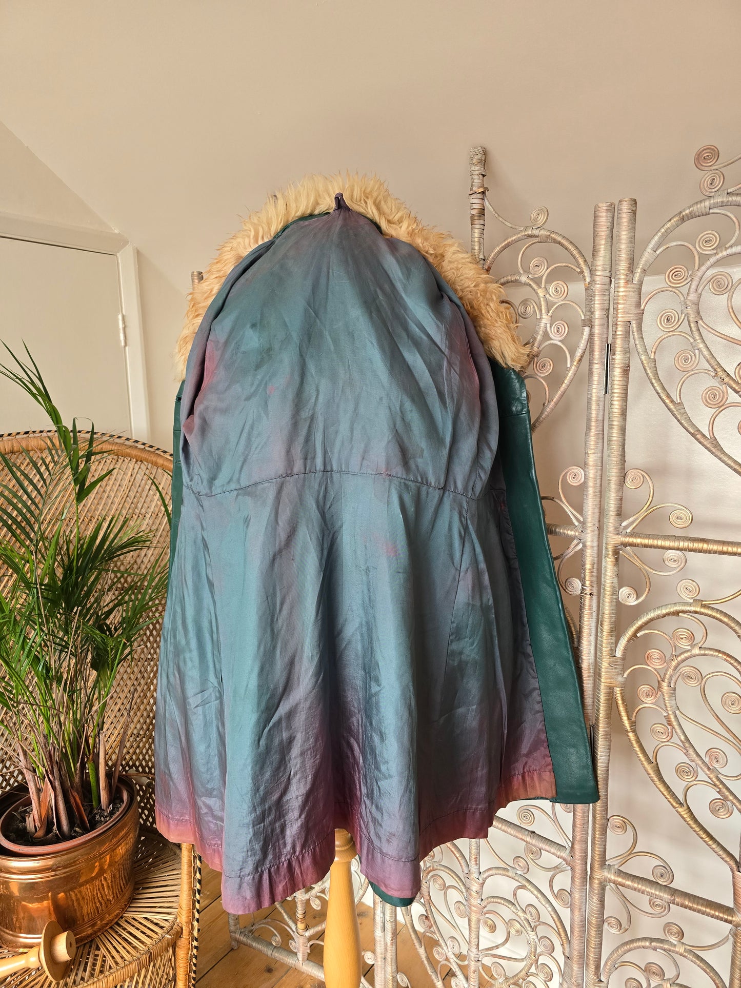 Vintage 70s leather coat