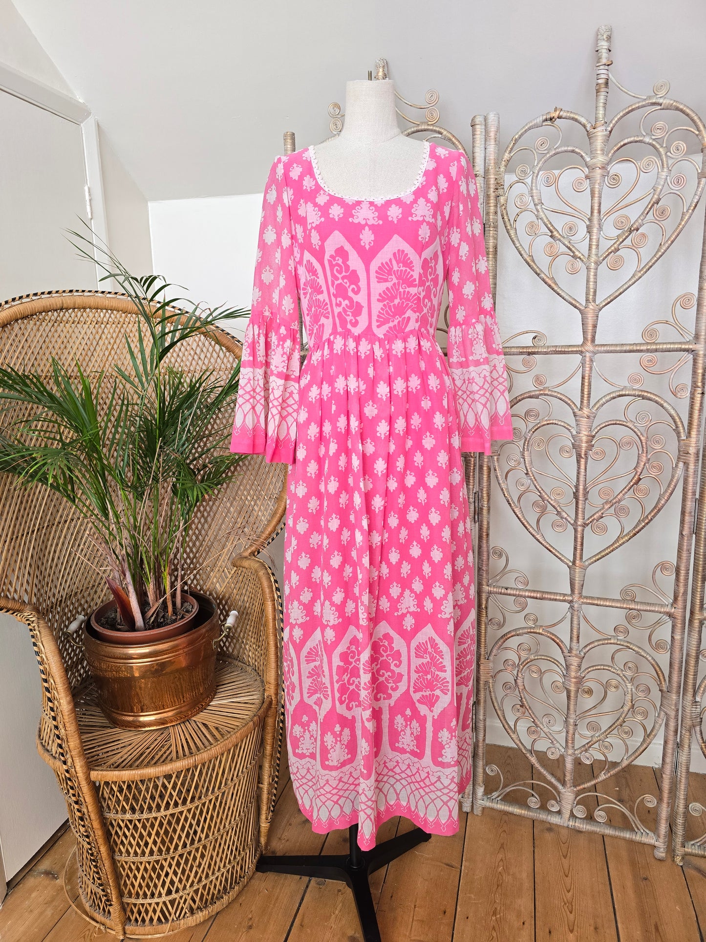 Vintage 70s maxi dress