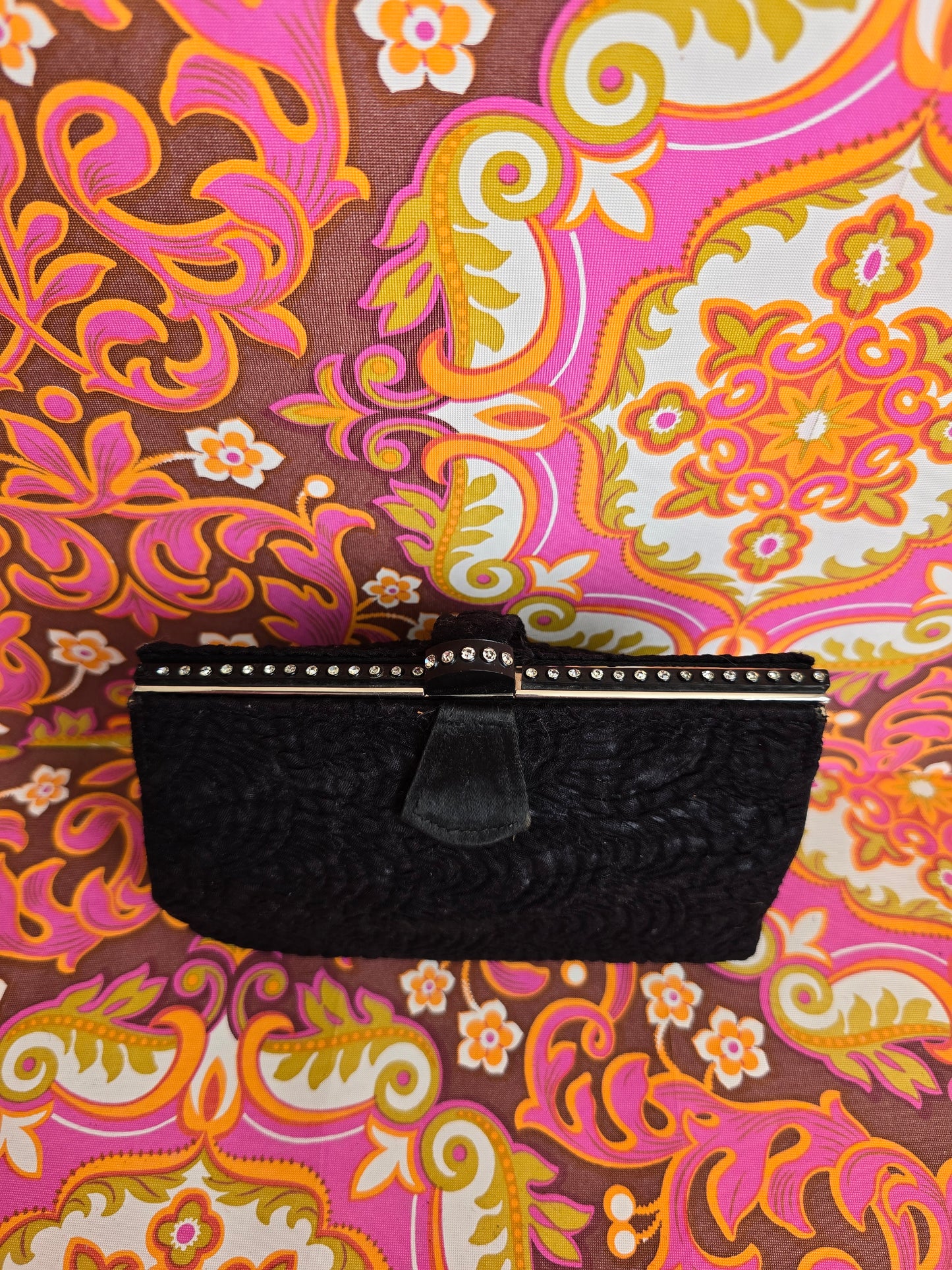 Vintage 50s clutch purse bag