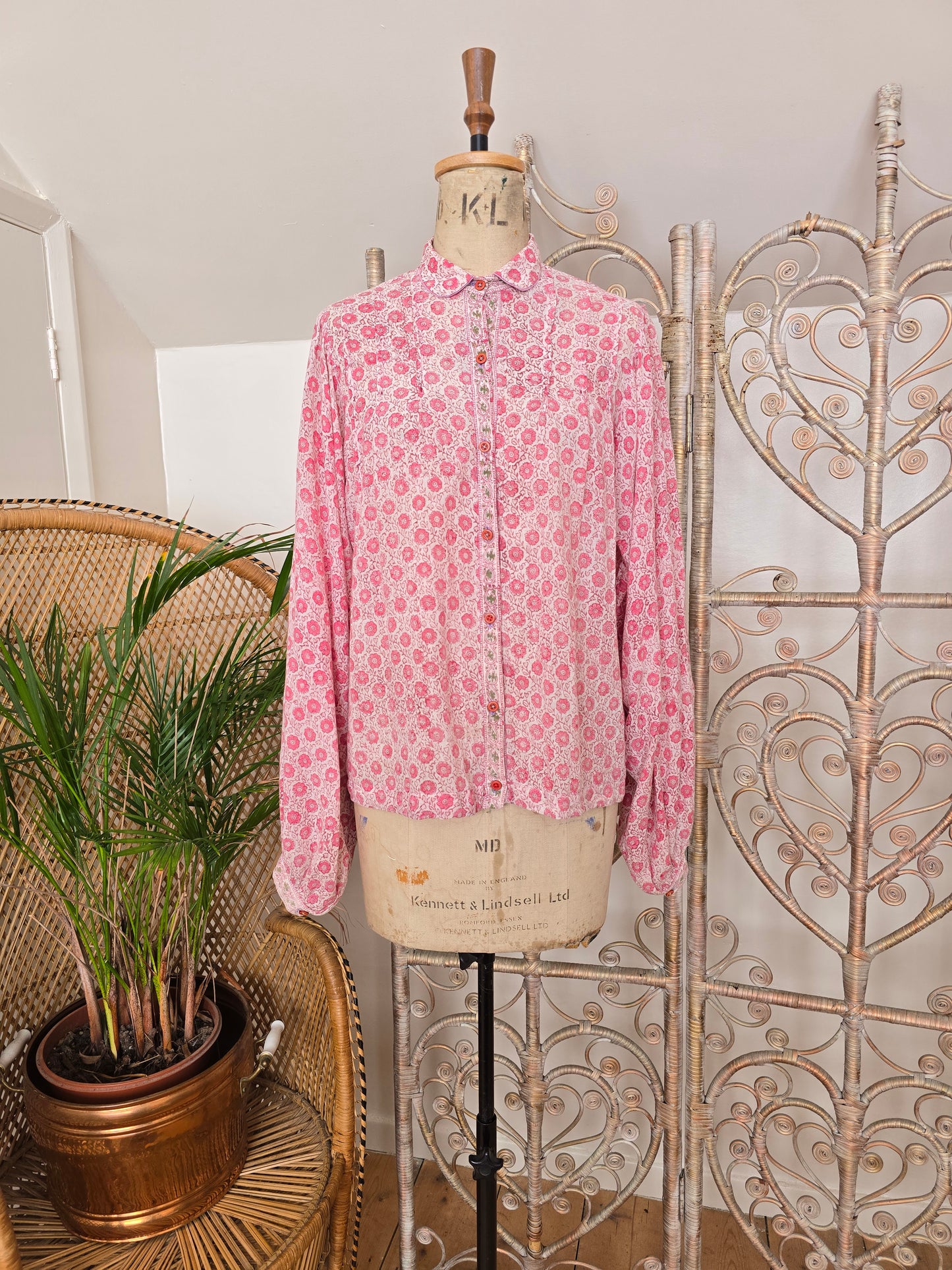 Vintage Anokhi Indian blouse
