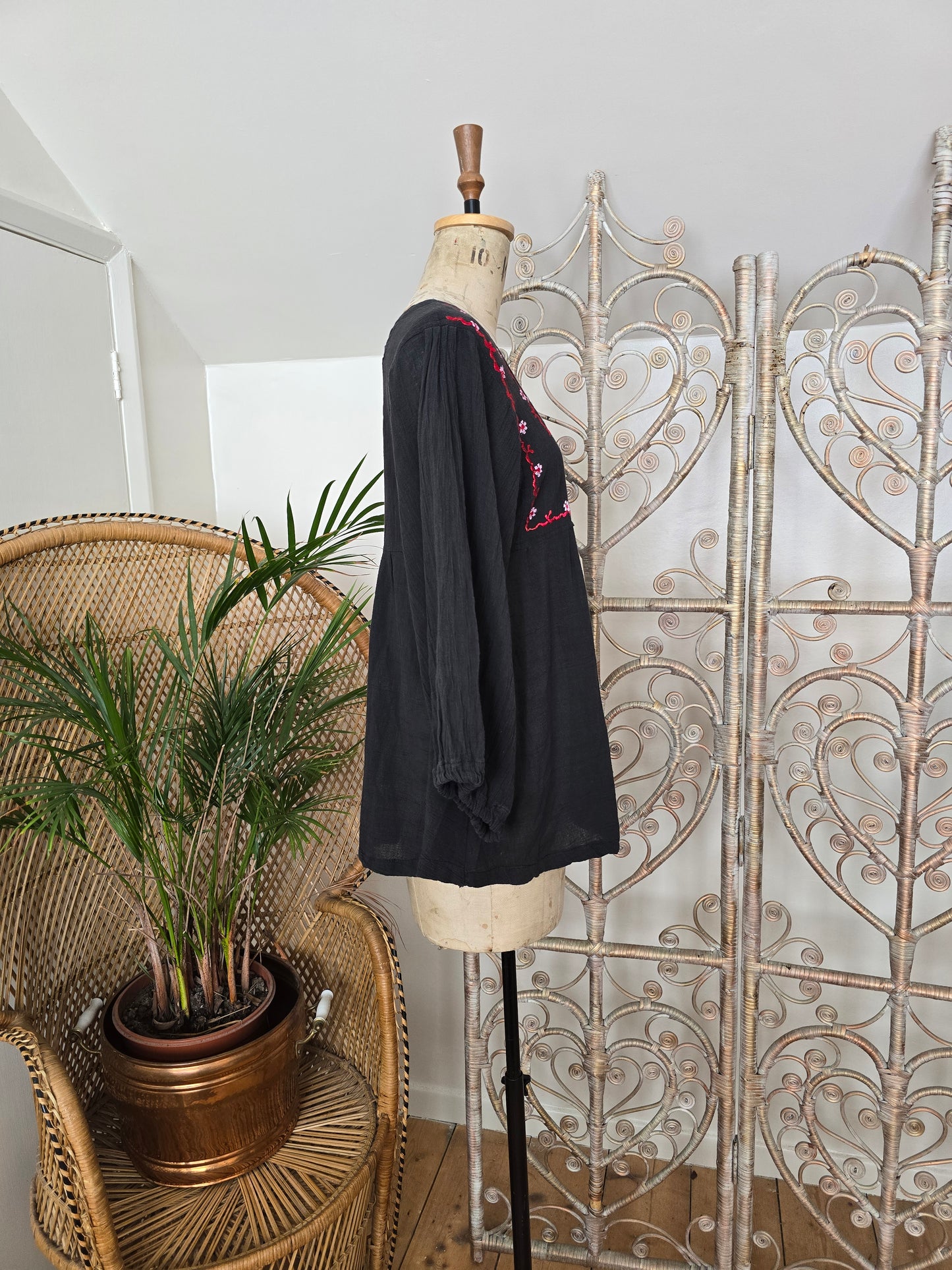 Vintage cheesecloth tunic