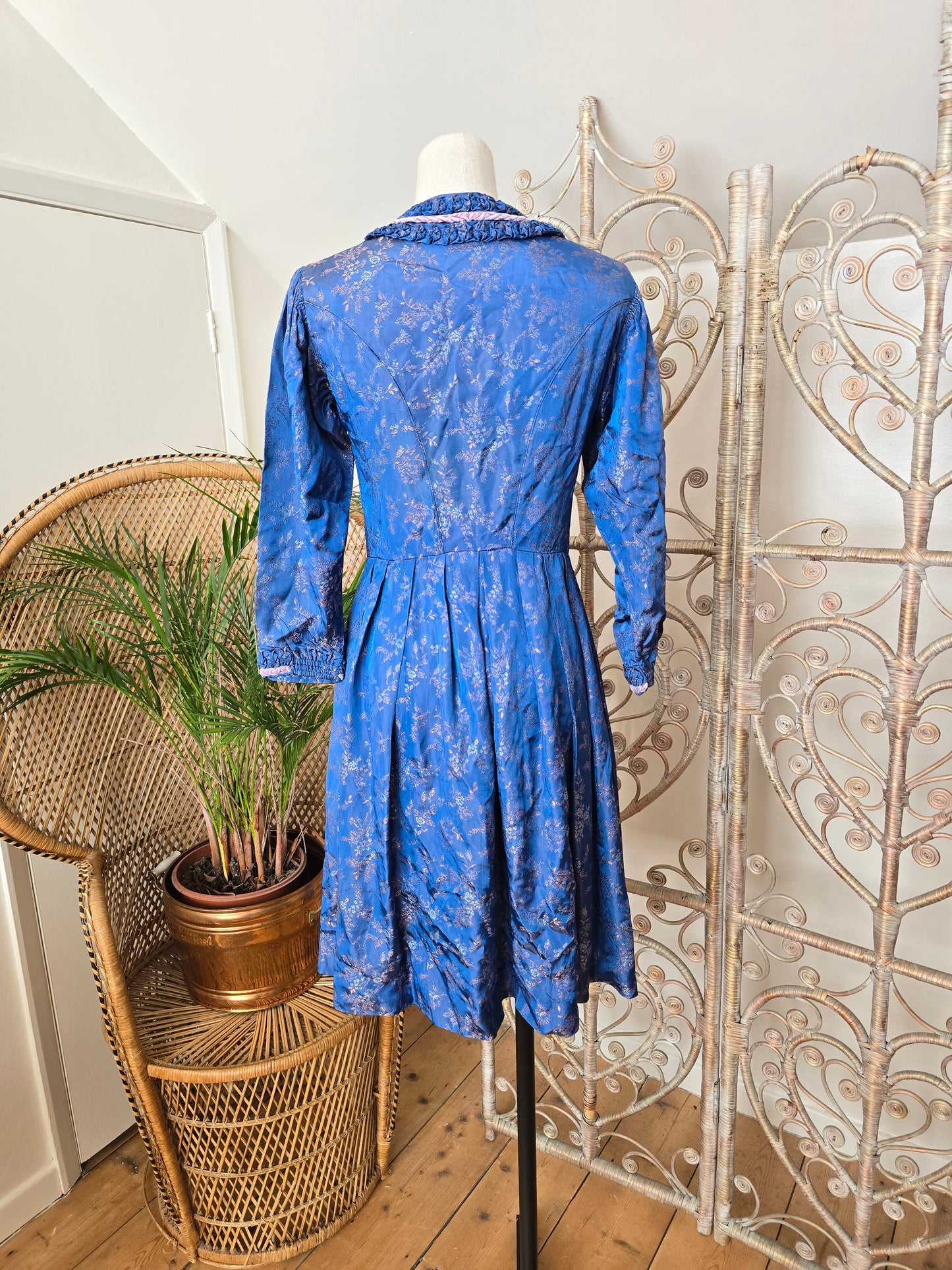 Vintage iridescent 50s 60s dress