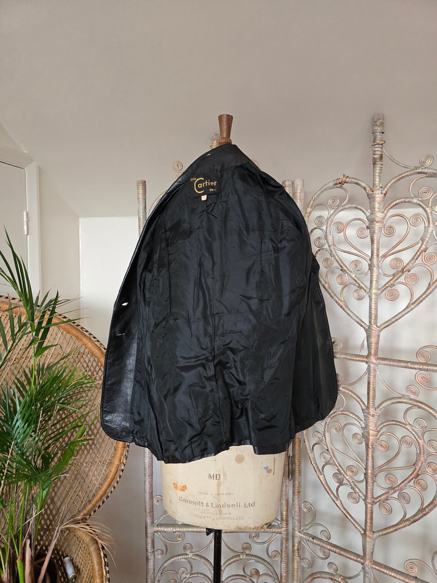 Vintage leather jacket