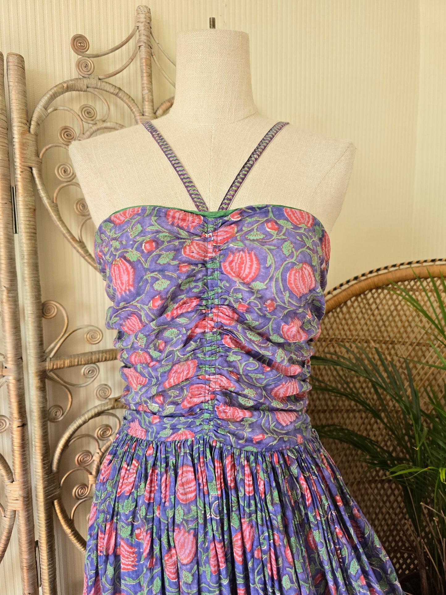 Vintage Anokhi indian jumpsuit