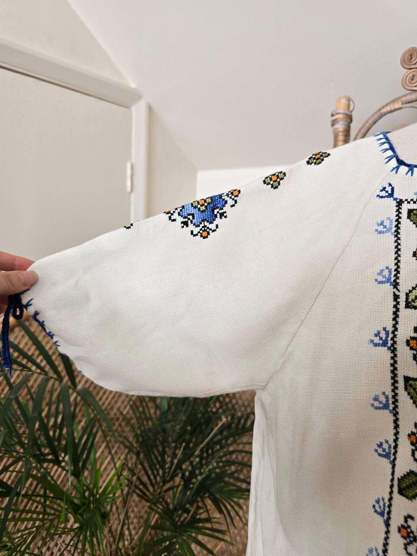 Vintage embroidered blouse