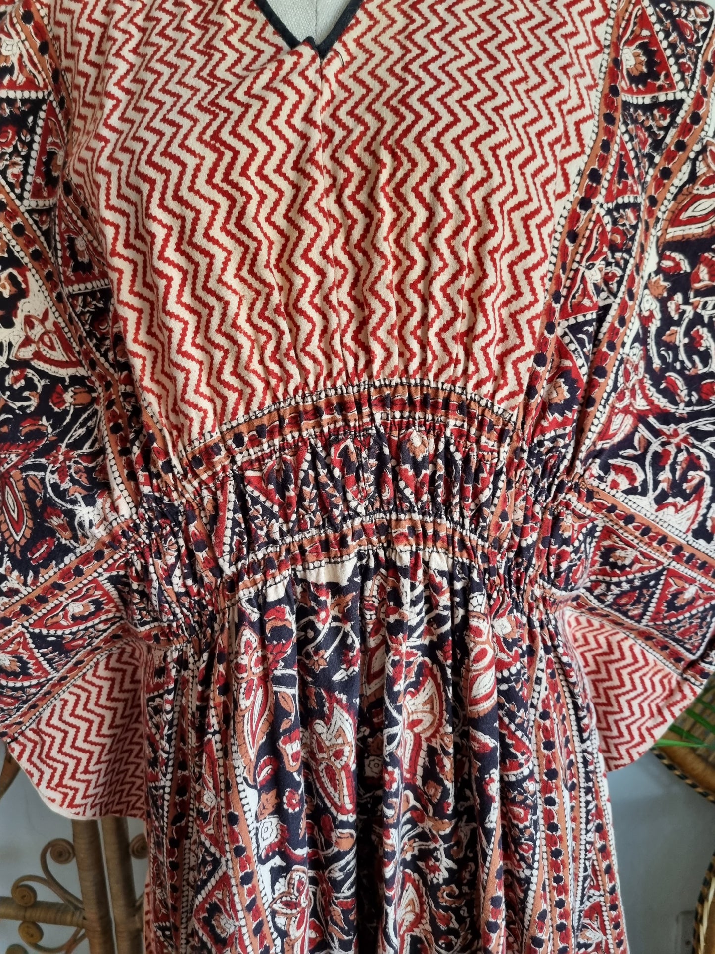 Vintage indian kaftan dress