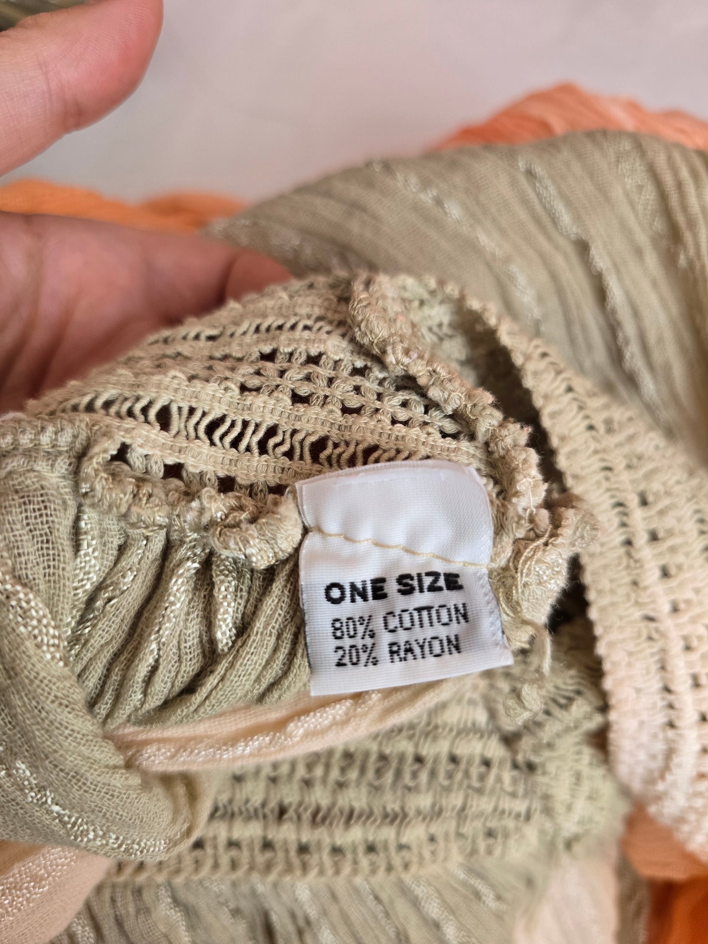 Vintage greek smock dress