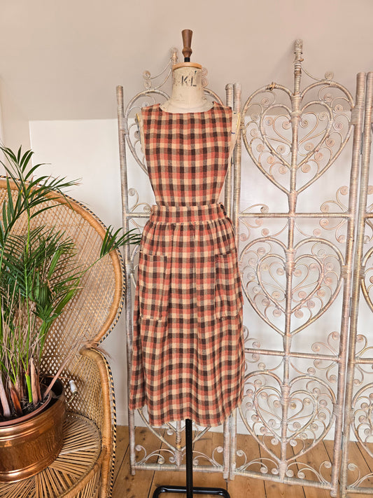 Vintage pinafore dress