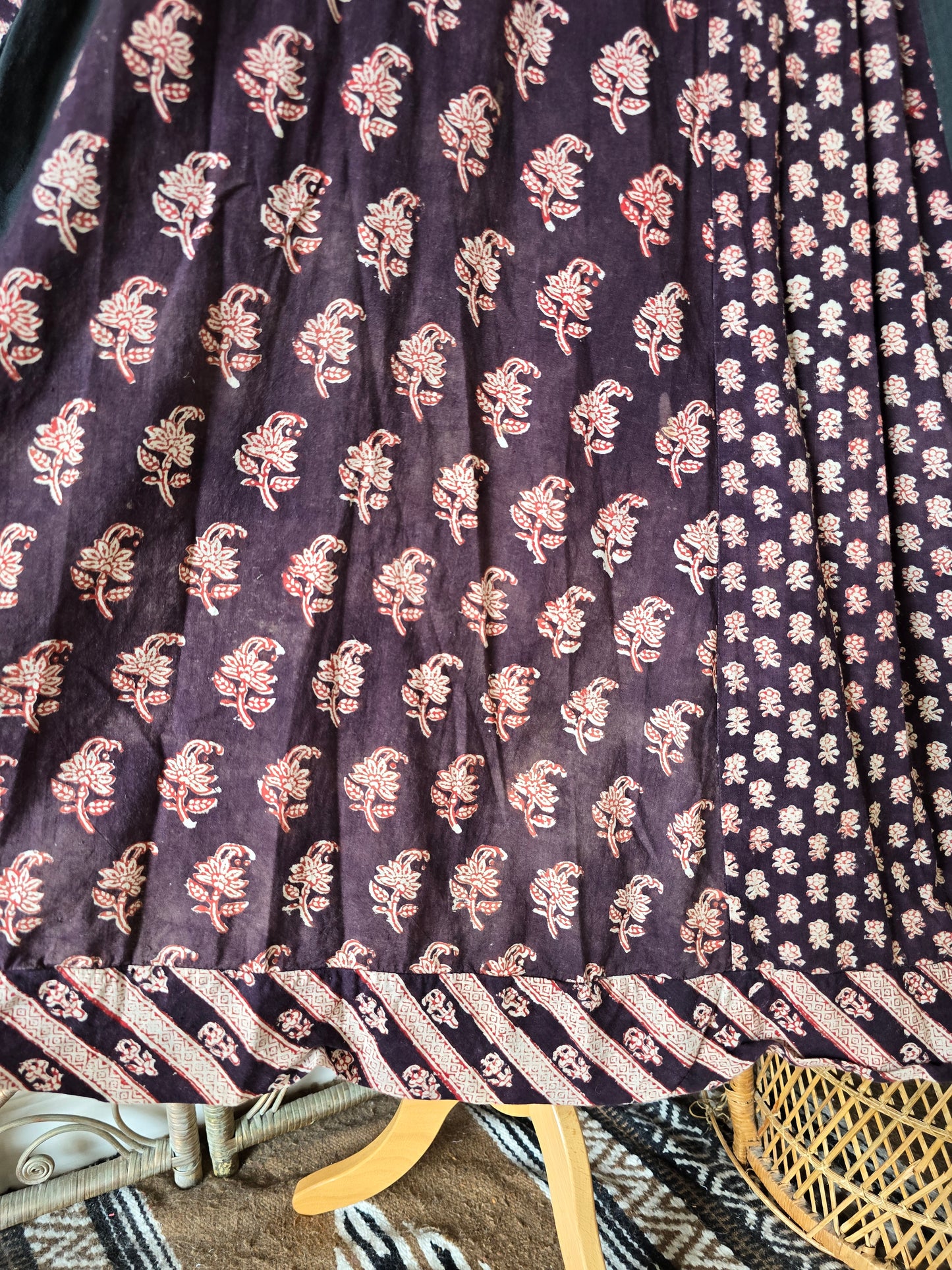 Vintage Anokhi Indian 70s dress