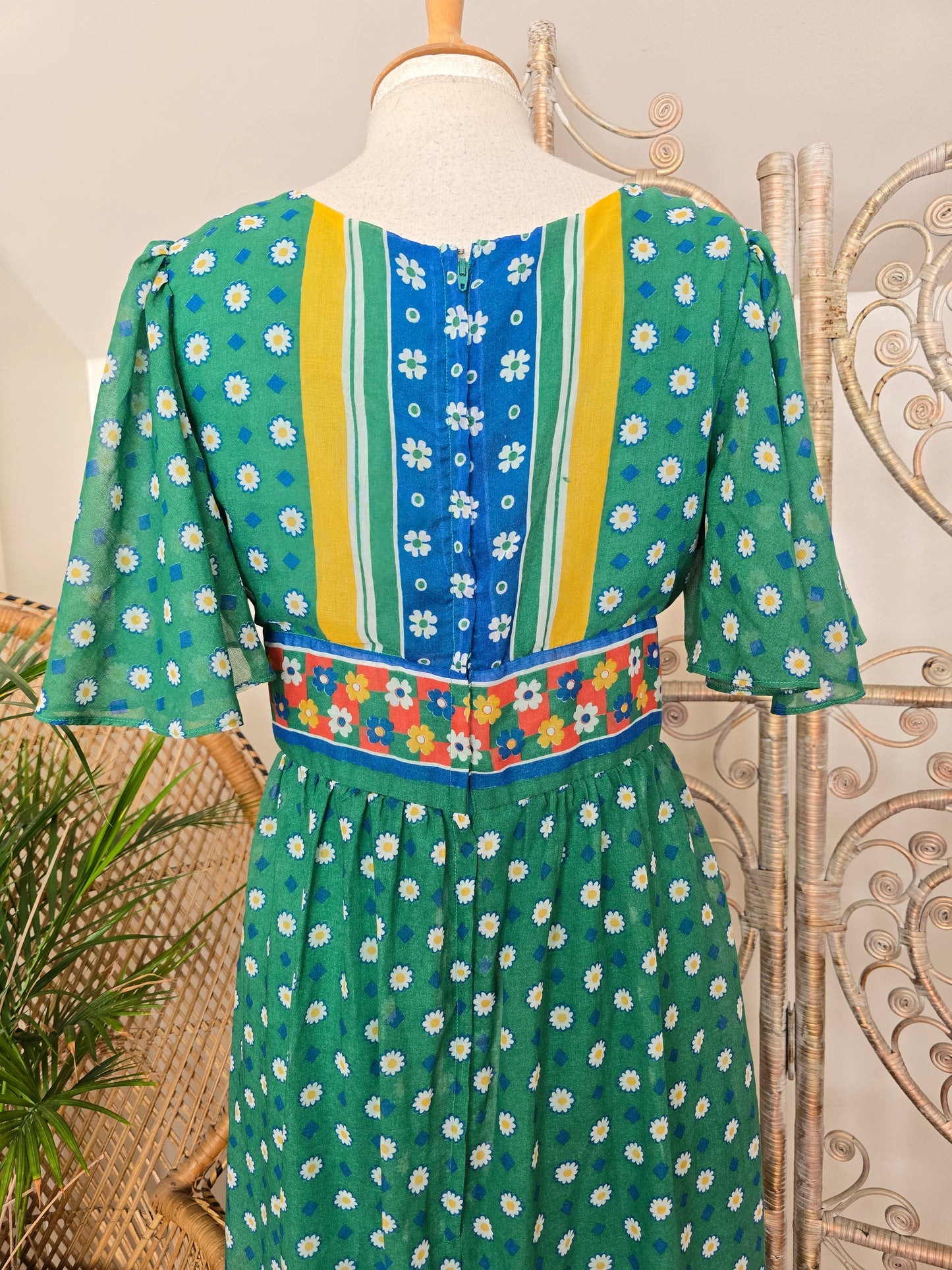 Vintage 70s Samuel Sherman maxi dress