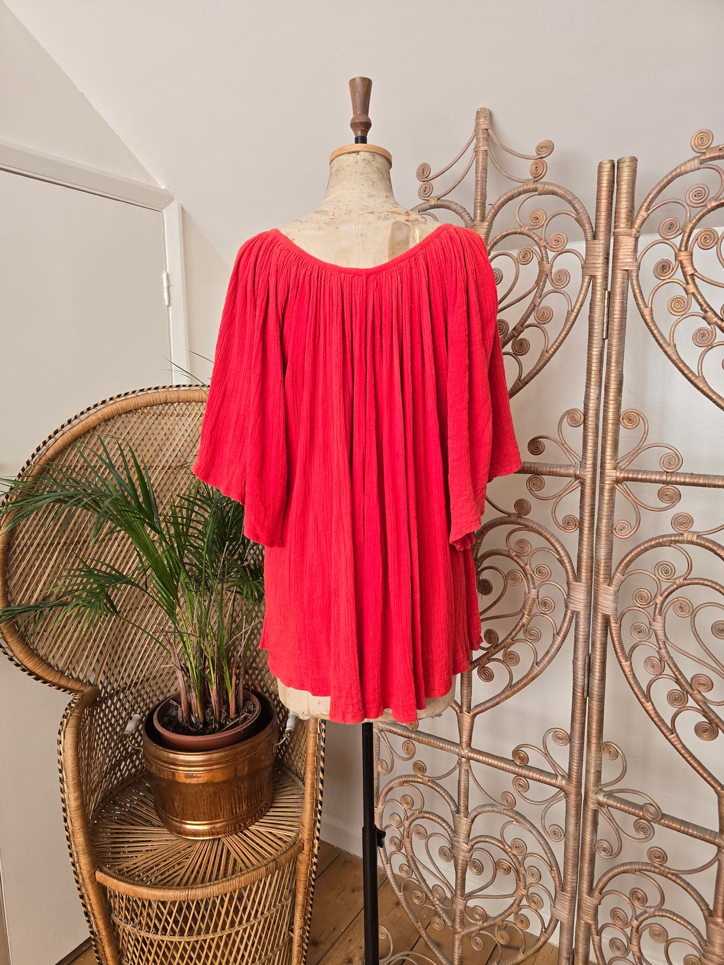Vintage cheesecloth tunic