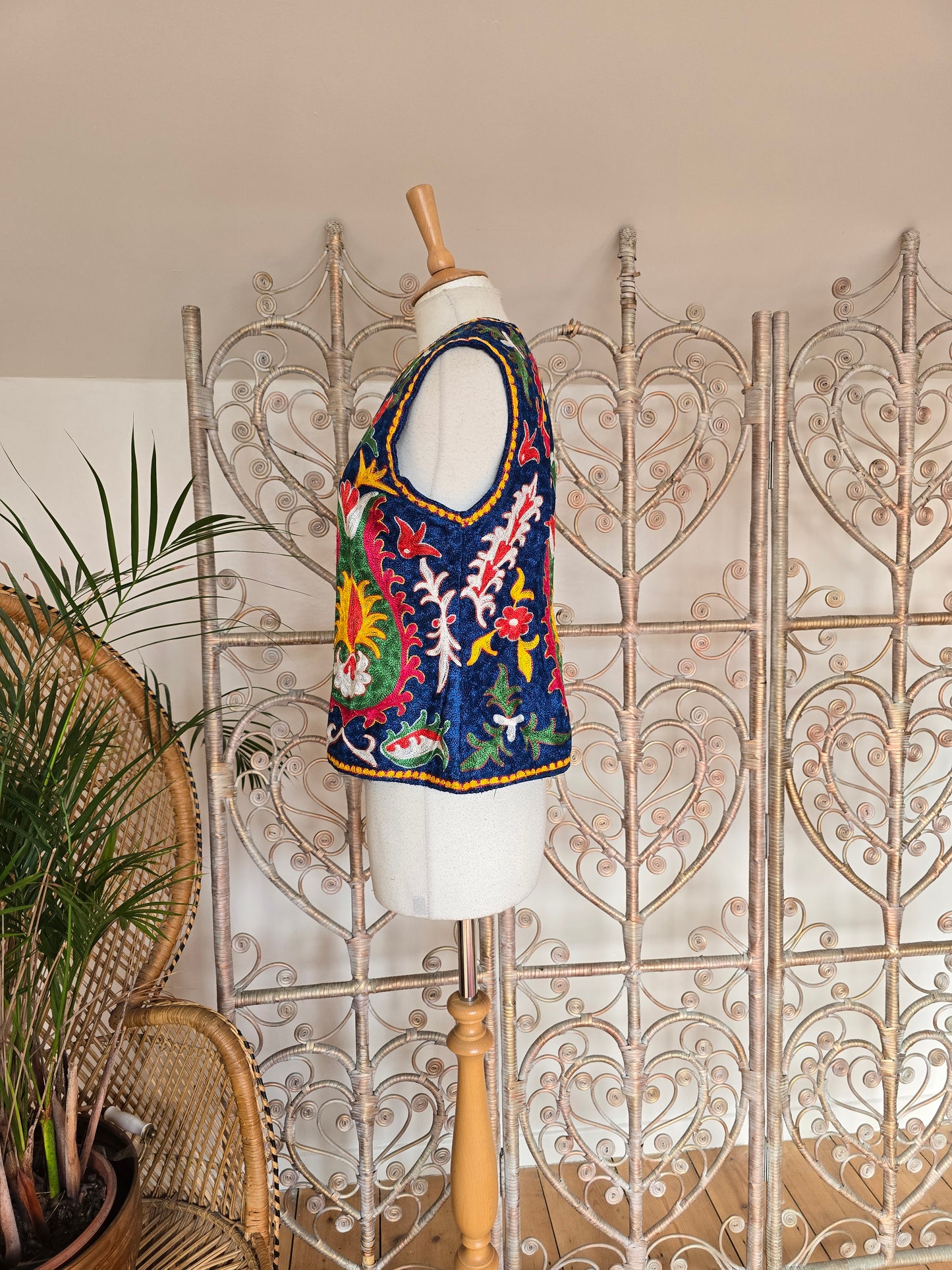 Vintage embroidered waistcoat