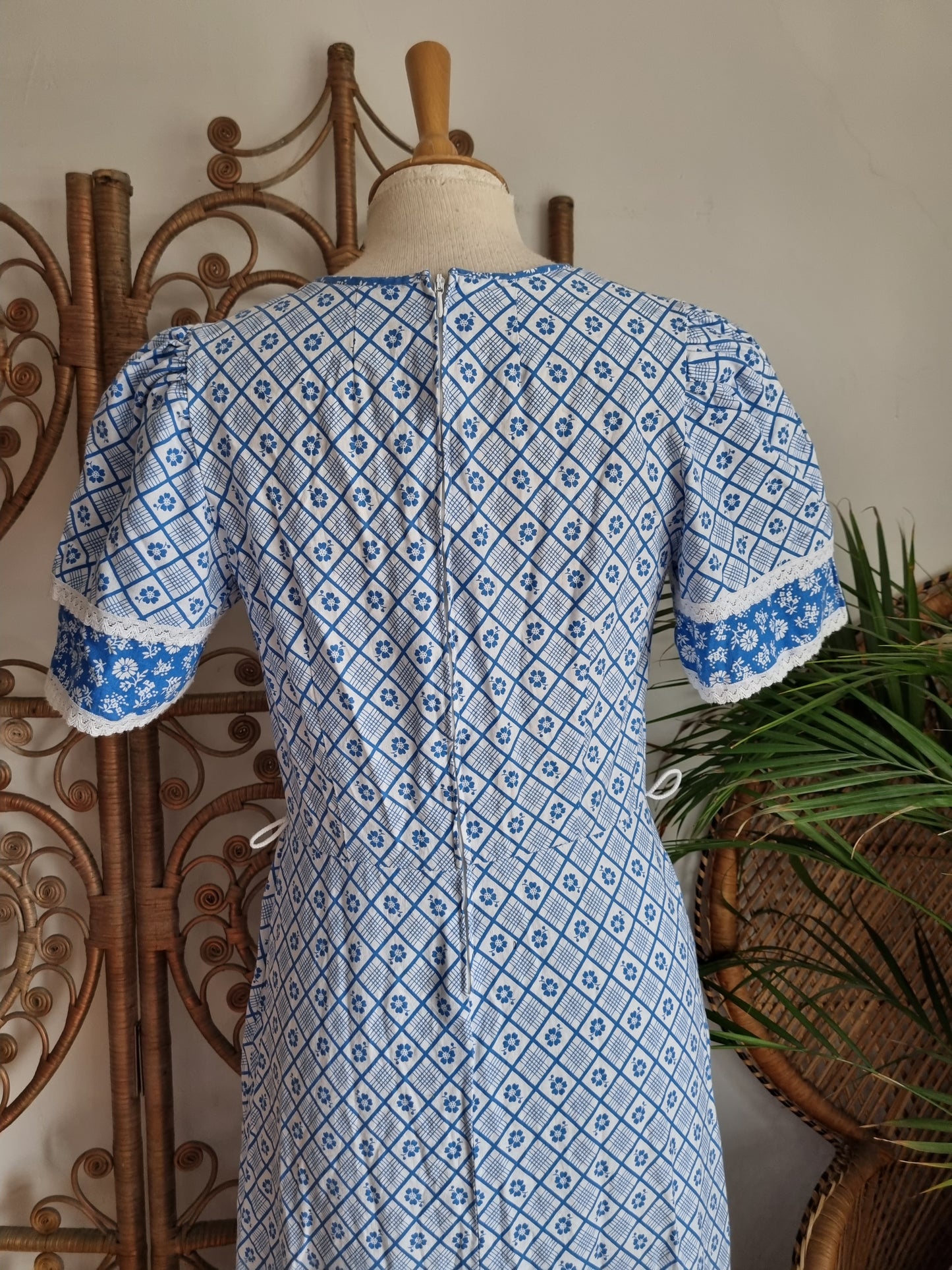 Vintage cotton prairie dress
