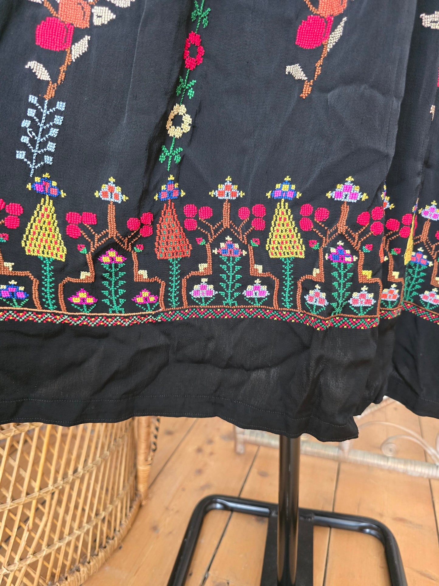 Vintage Syrian embroidered dress