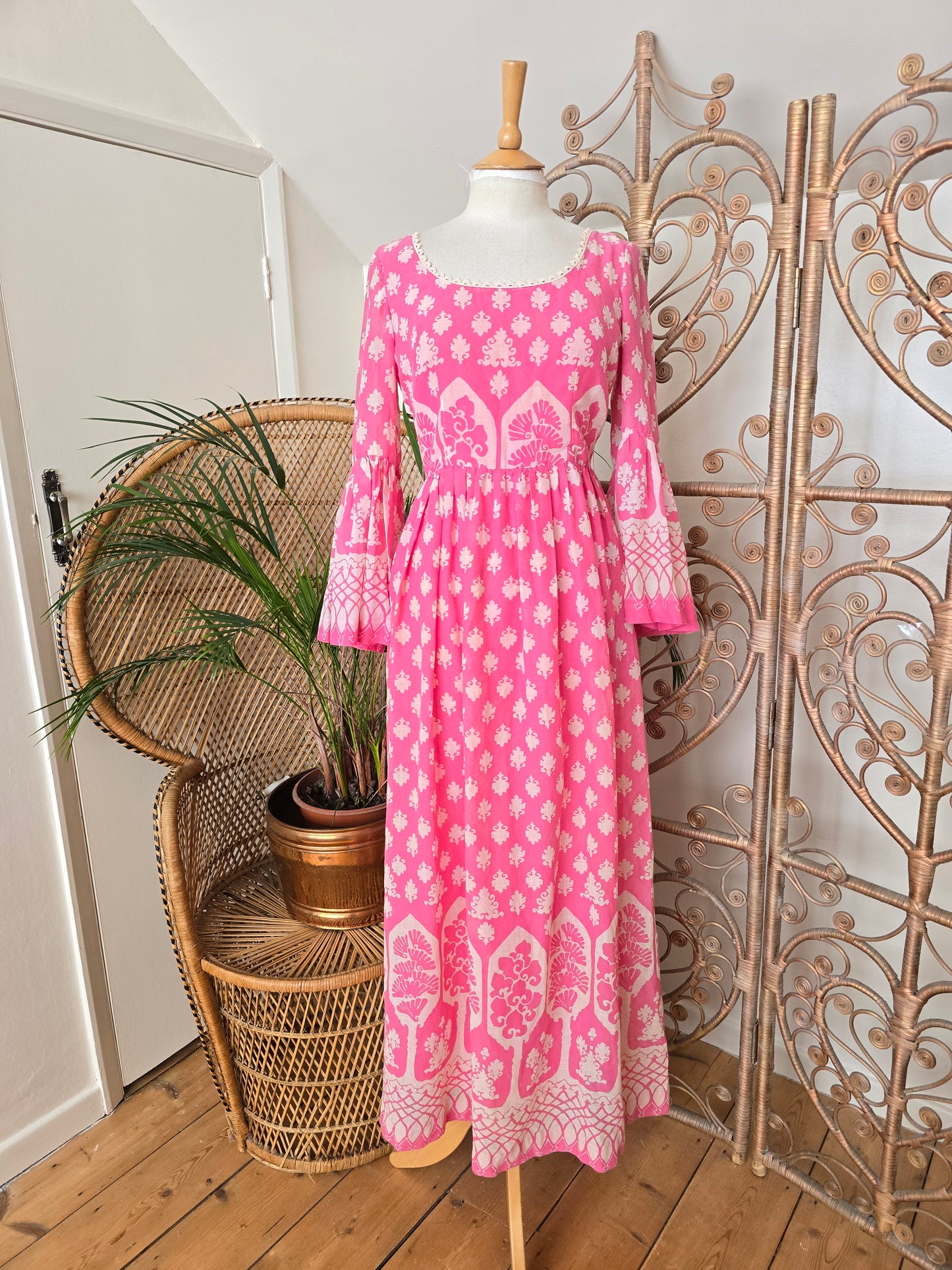 Vintage 70s maxi dress