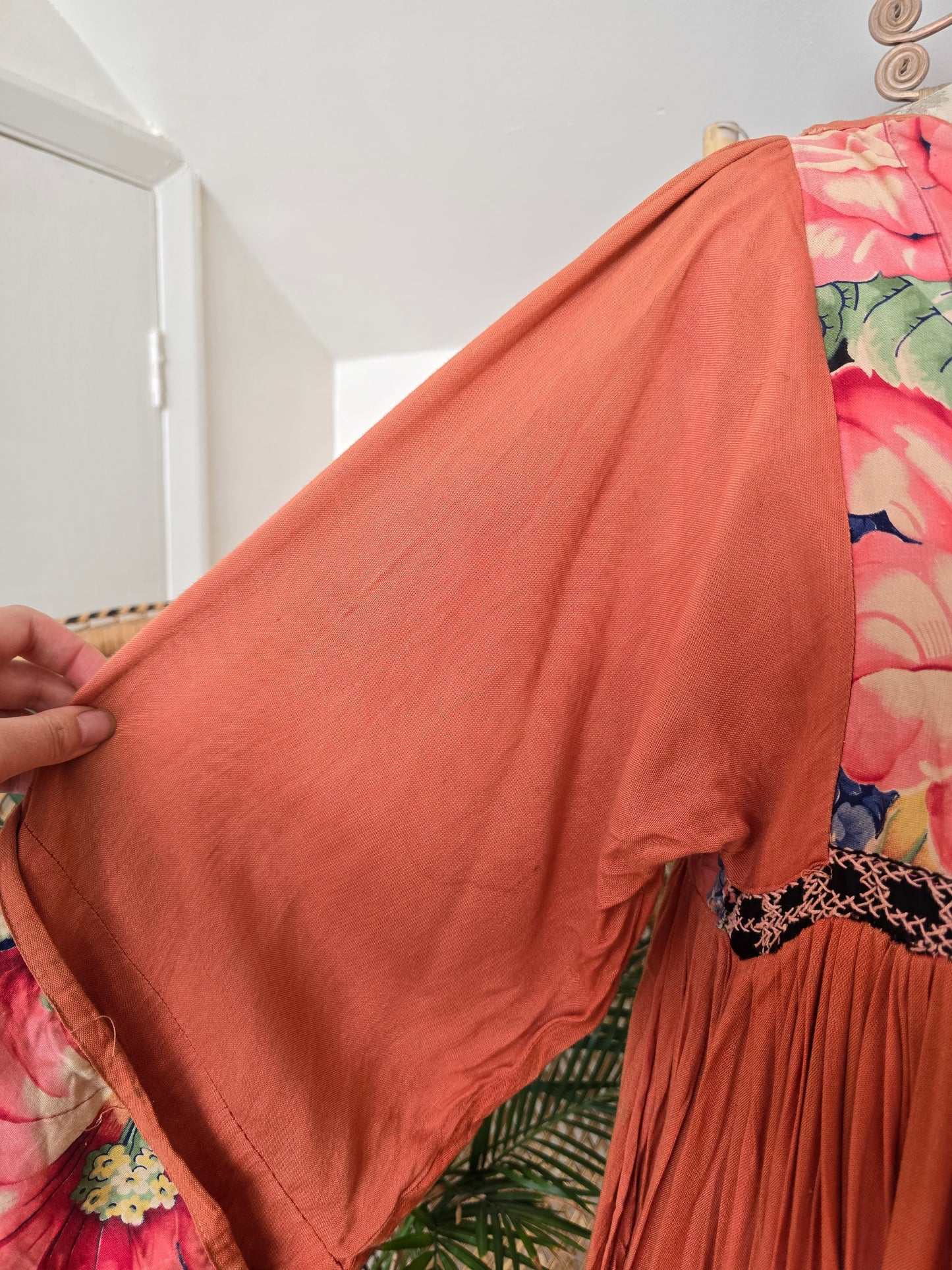 Vintage embroidered Afghan dress