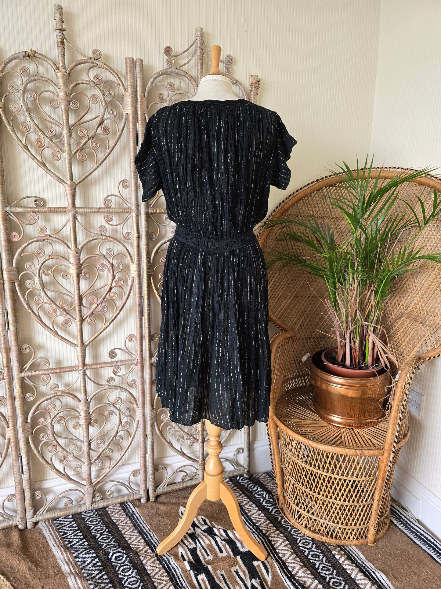 Vintage greek smock dress