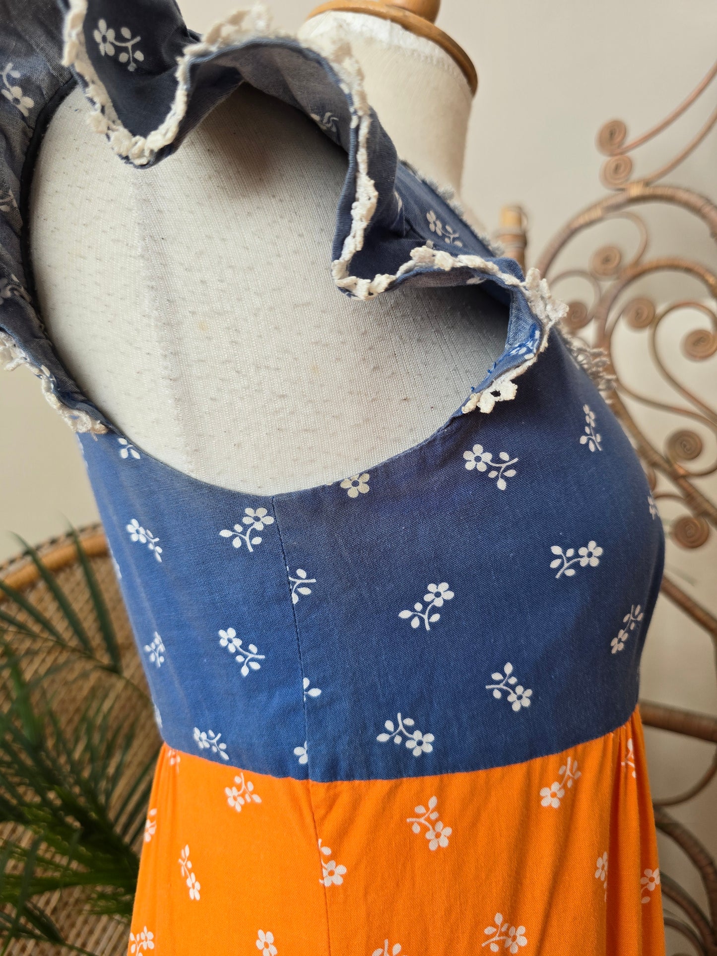 Vintage 70s maxi dress