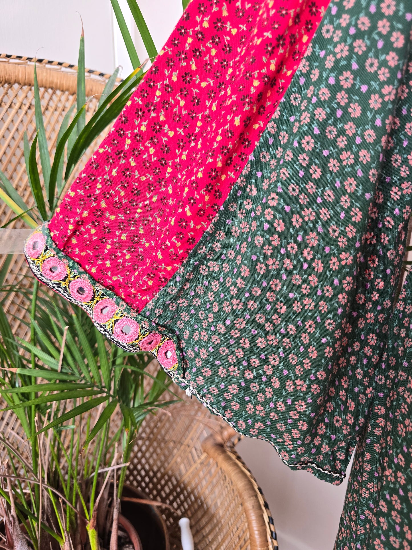 Vintage embroidered dress