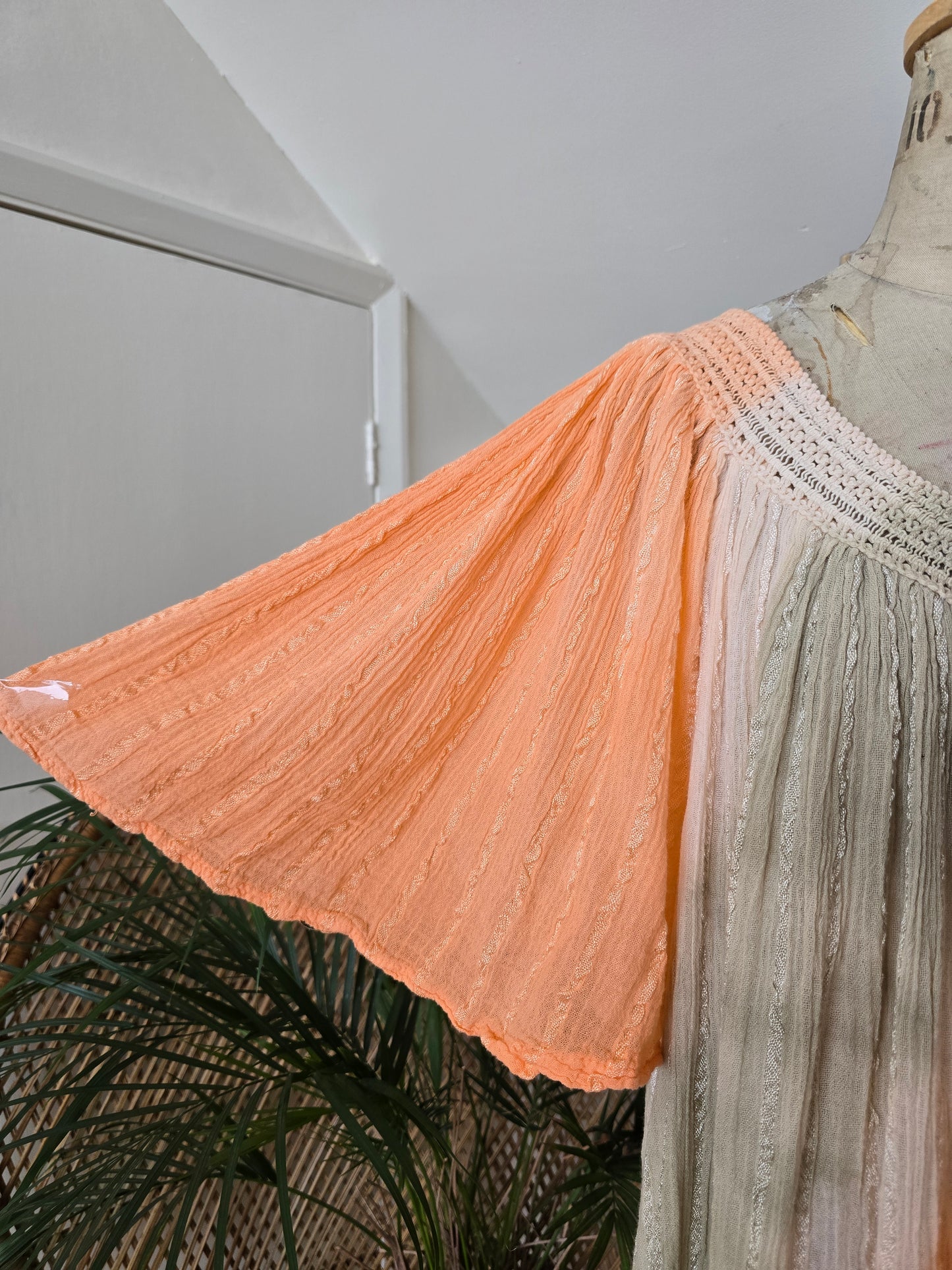 Vintage greek smock dress