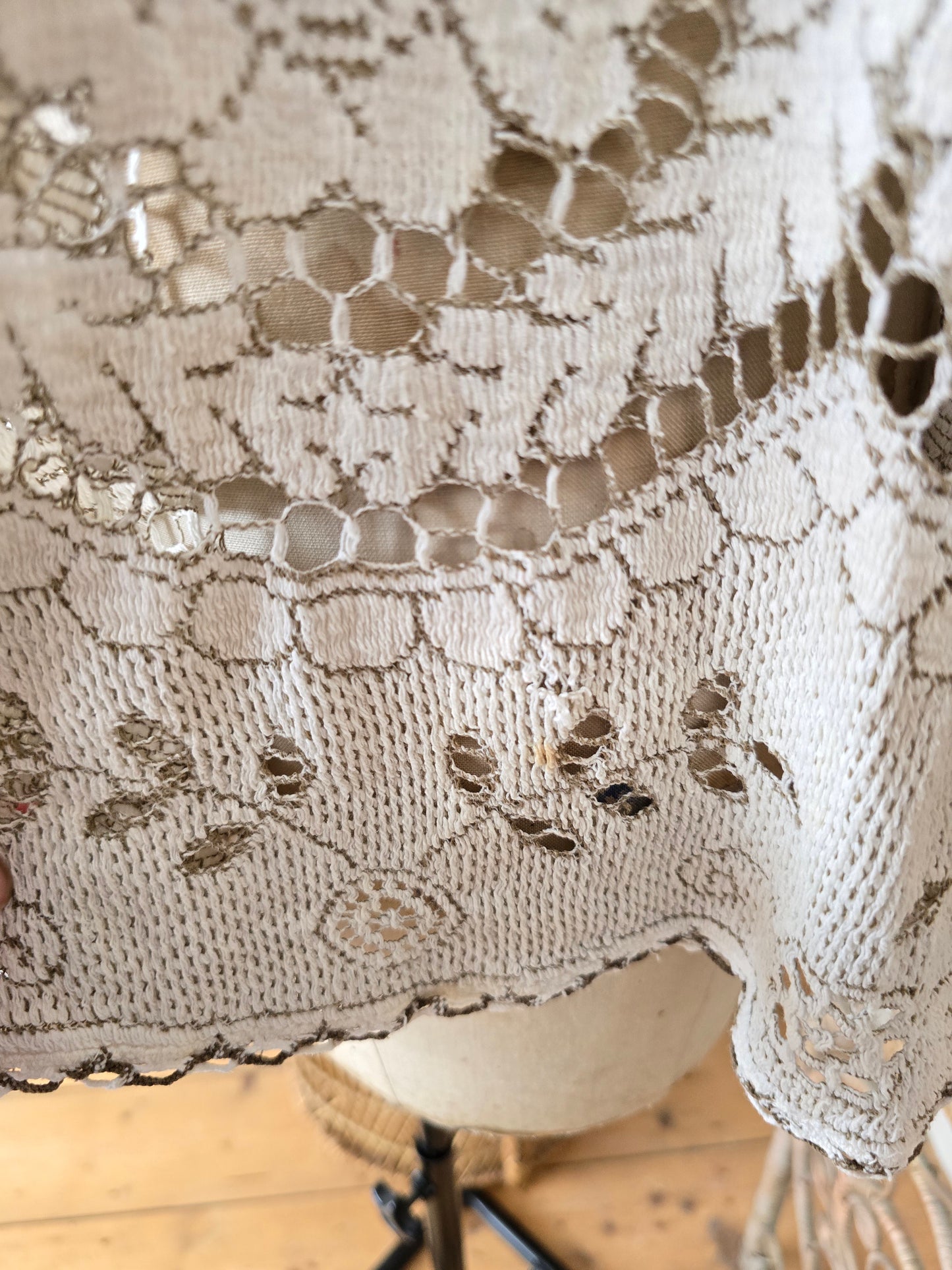 Vintage lace tunic