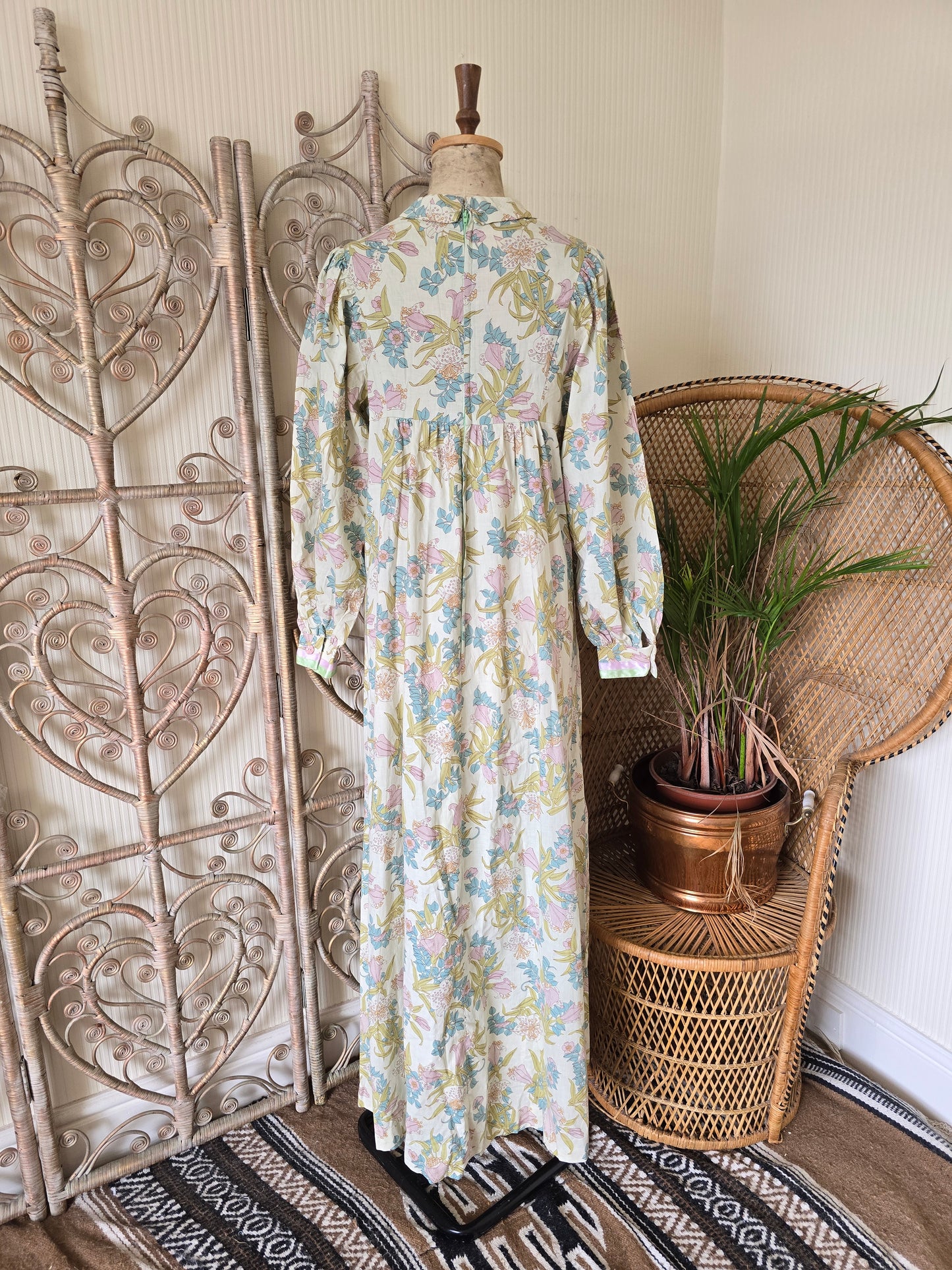 Vintage 70s Samuel Sherman maxi dress