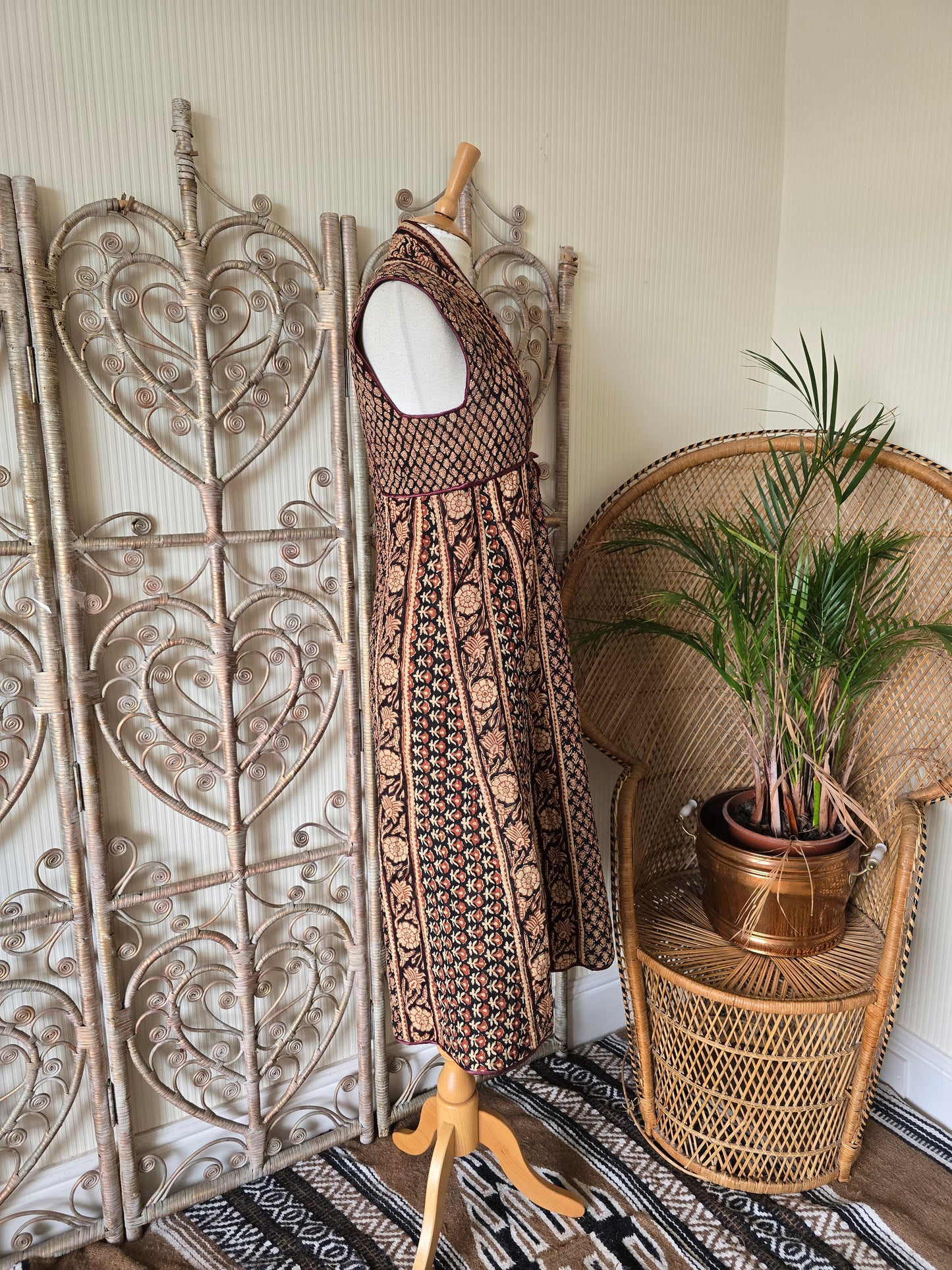 Vintage 70s indian waistcoat