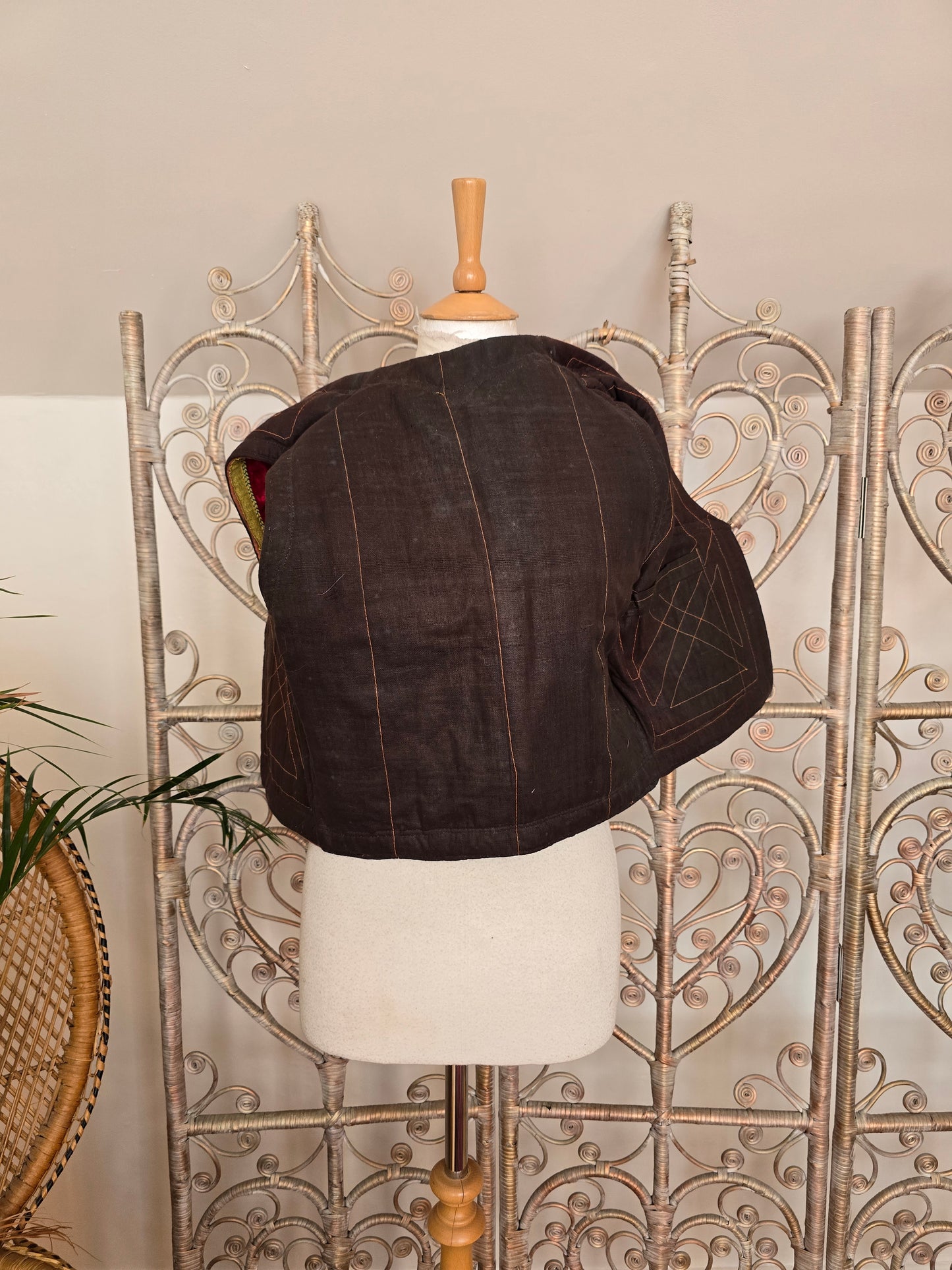 Vintage Turkish velvet waistcoat