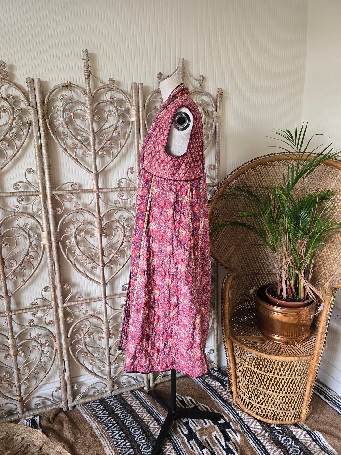 Vintage 70s phool indian waistcoat