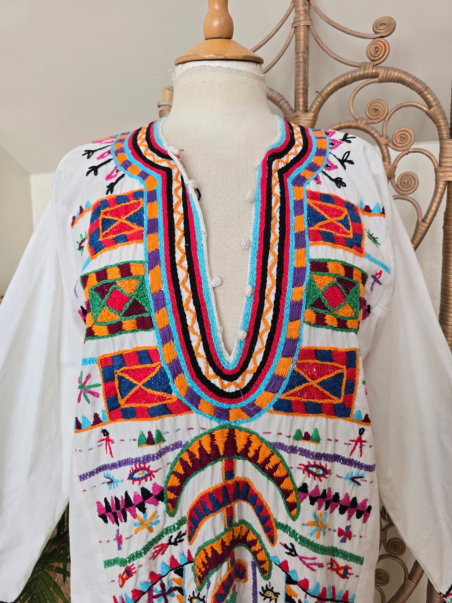 Vintage Kerdasa kaftan dress