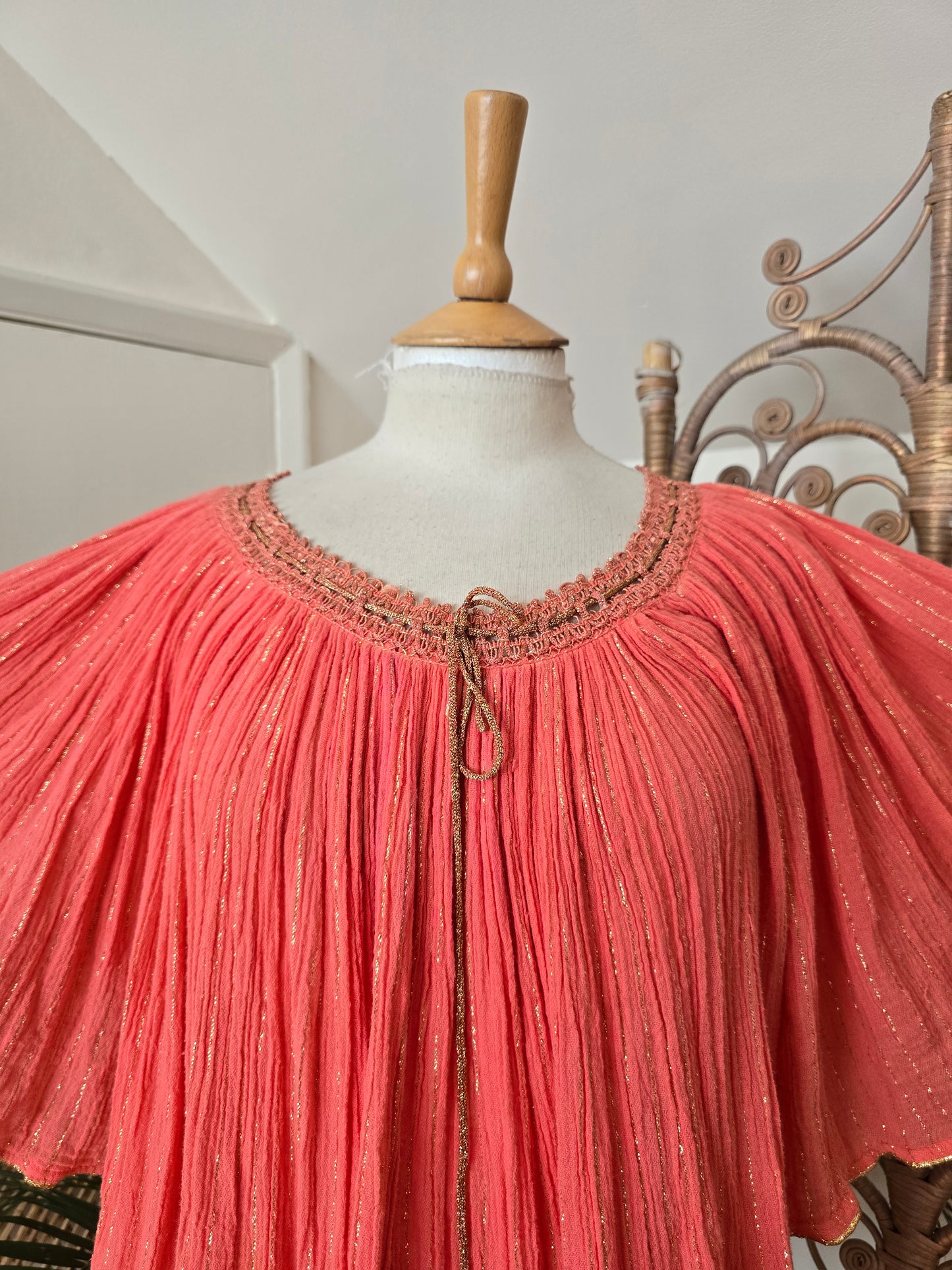 Vintage smock blouse
