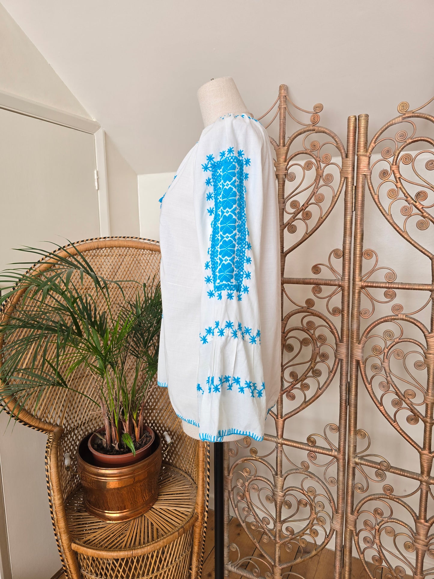 Vintage embroidered blouse
