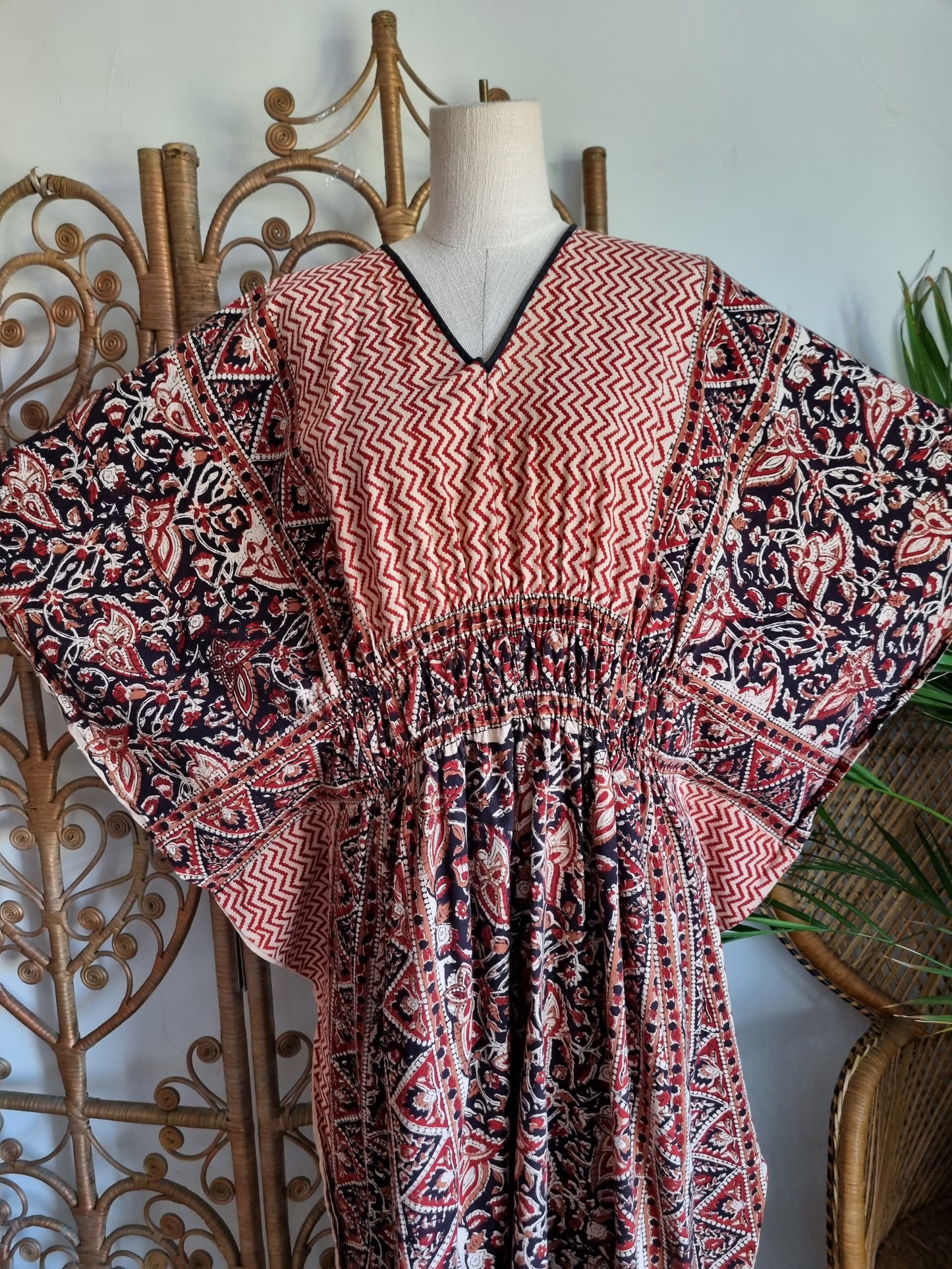 Vintage indian kaftan dress