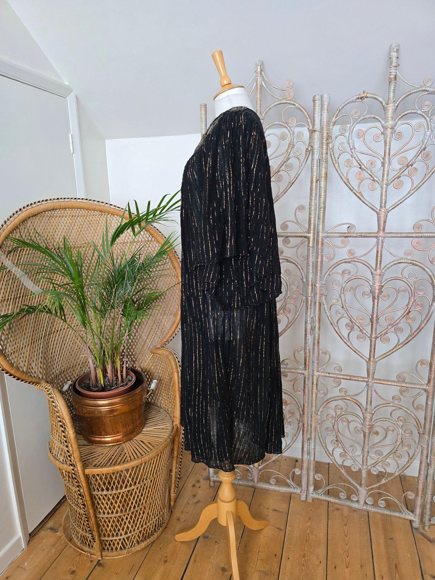 Vintage greek smock dress